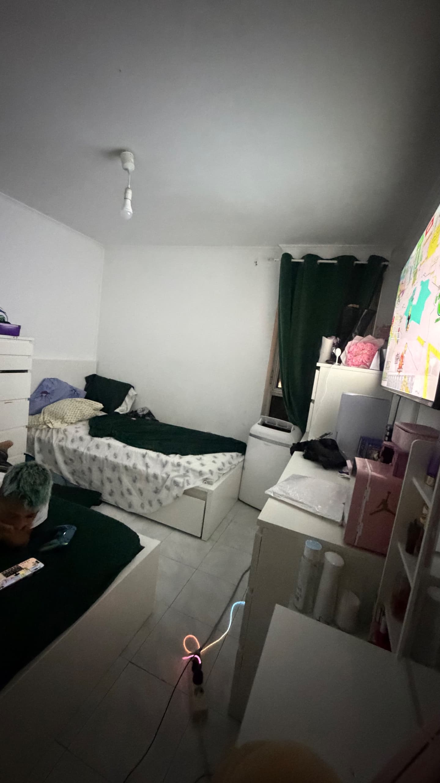 MALM estrutura de cama, branco/Lindbåden, 90x200 cm