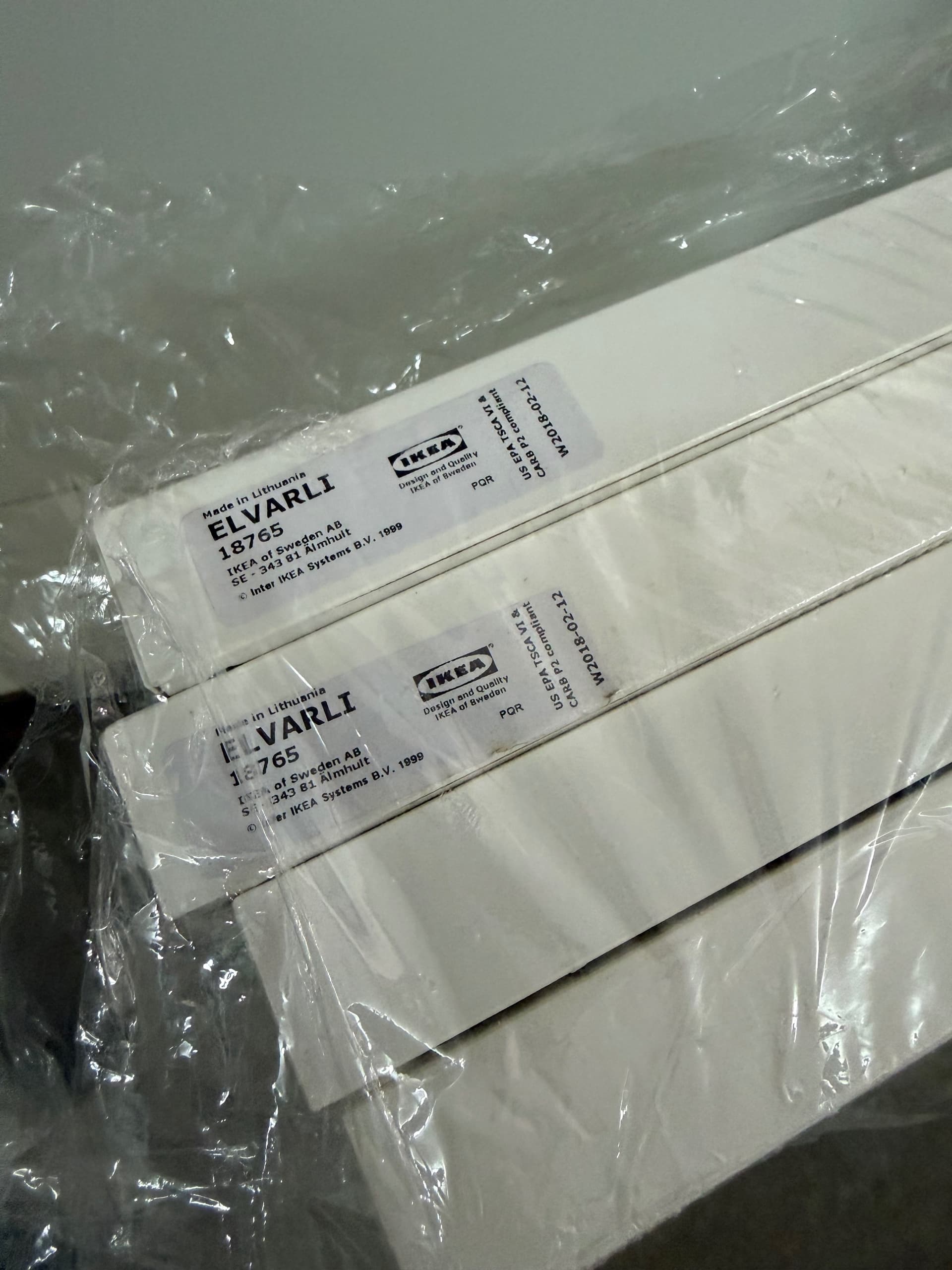 ELVARLI Shelf, white, 40x51 cm