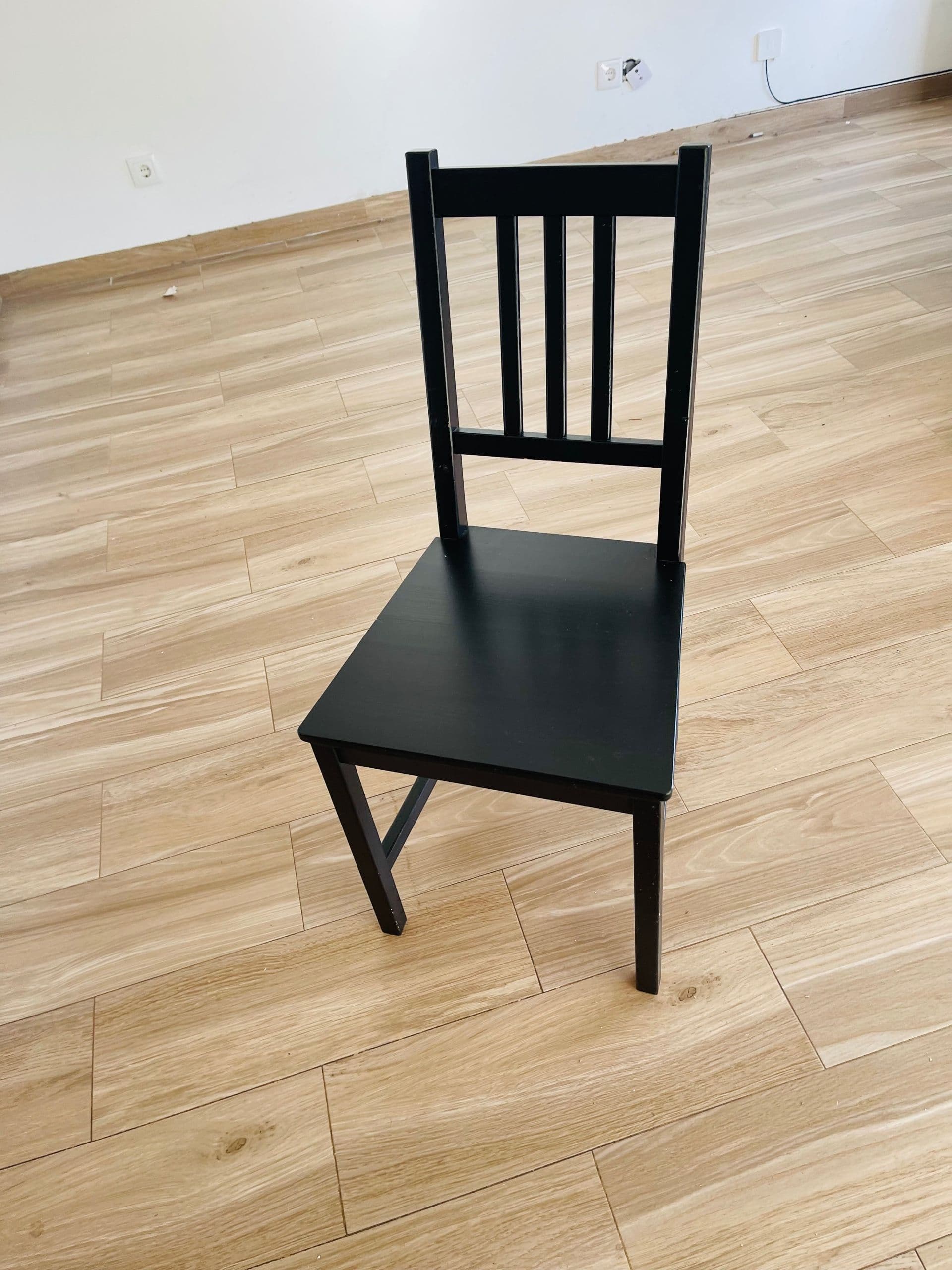 STEFAN Chair, brown-black, Tested for: 110 kg