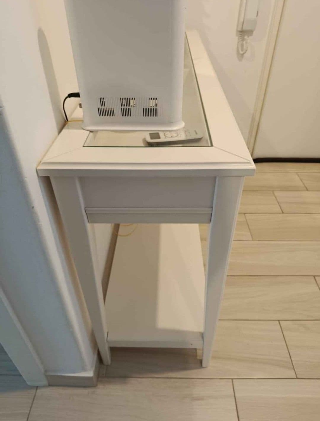 IDANÄS console table, white, 104x32x95 cm