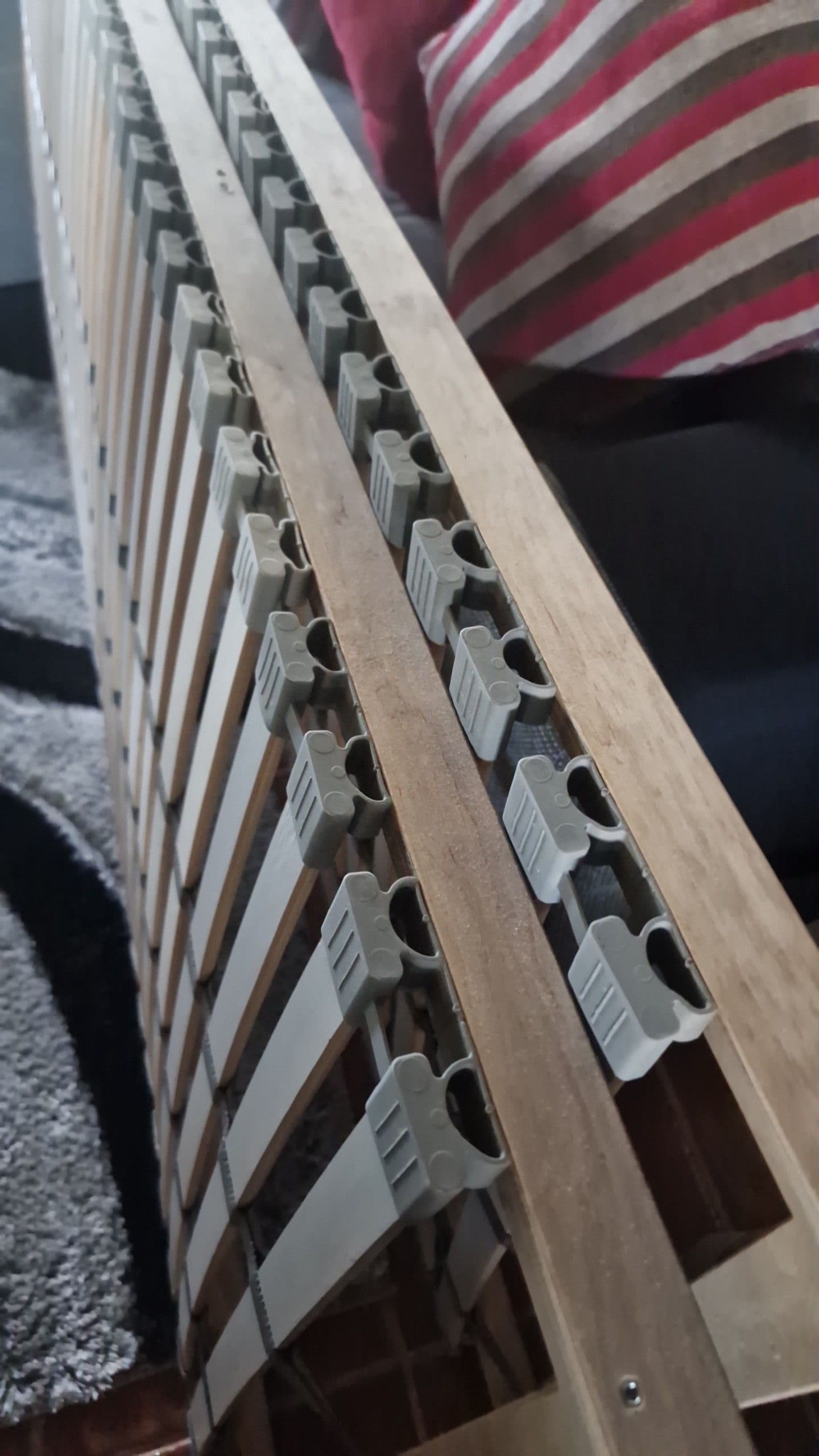 LÖNSET slatted bed base, 160x200 cm