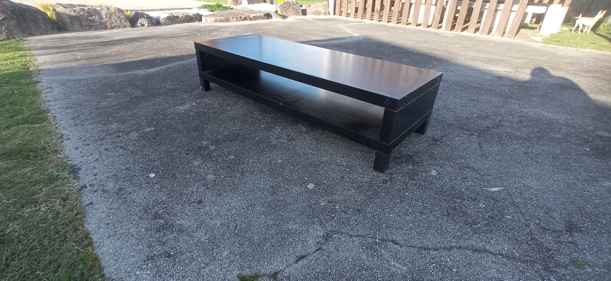 LACK Mesa de centro, pret-cast, 118x78 cm