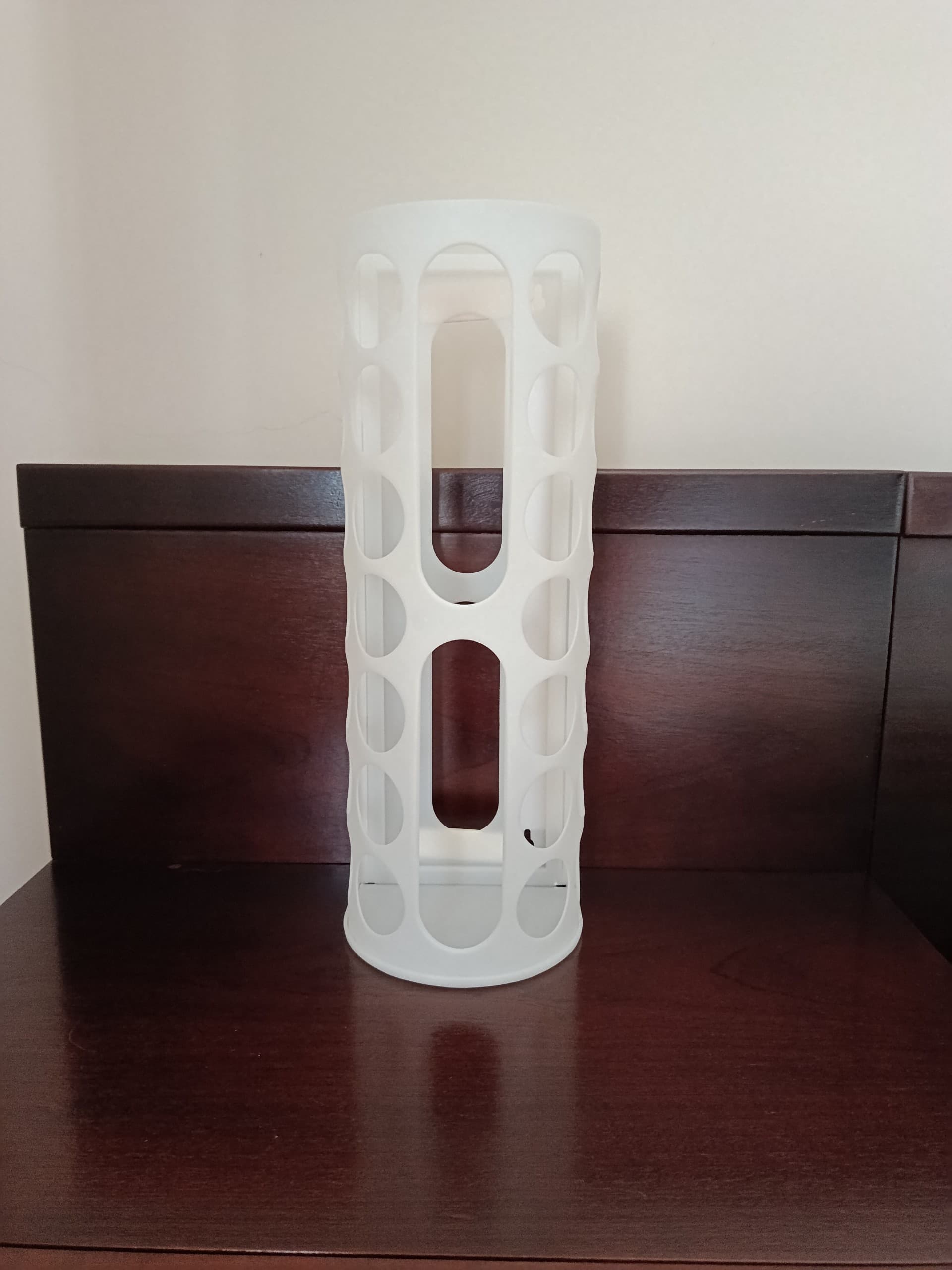 VARIERA plastic bag dispenser, white