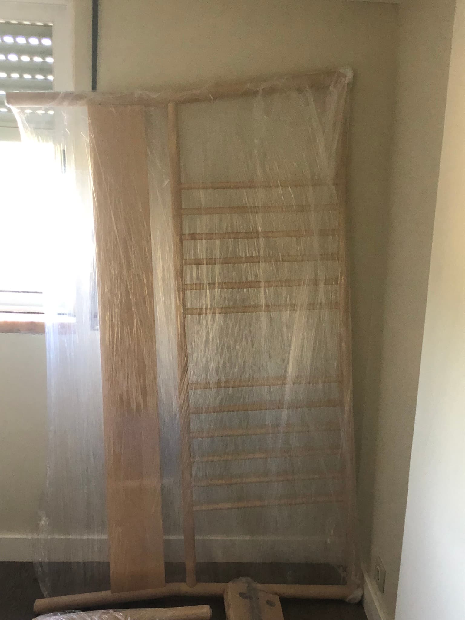 BJÖRKSNÄS estrutura de cama, bétula/chapa de bétula/Lönset, 160x200 cm