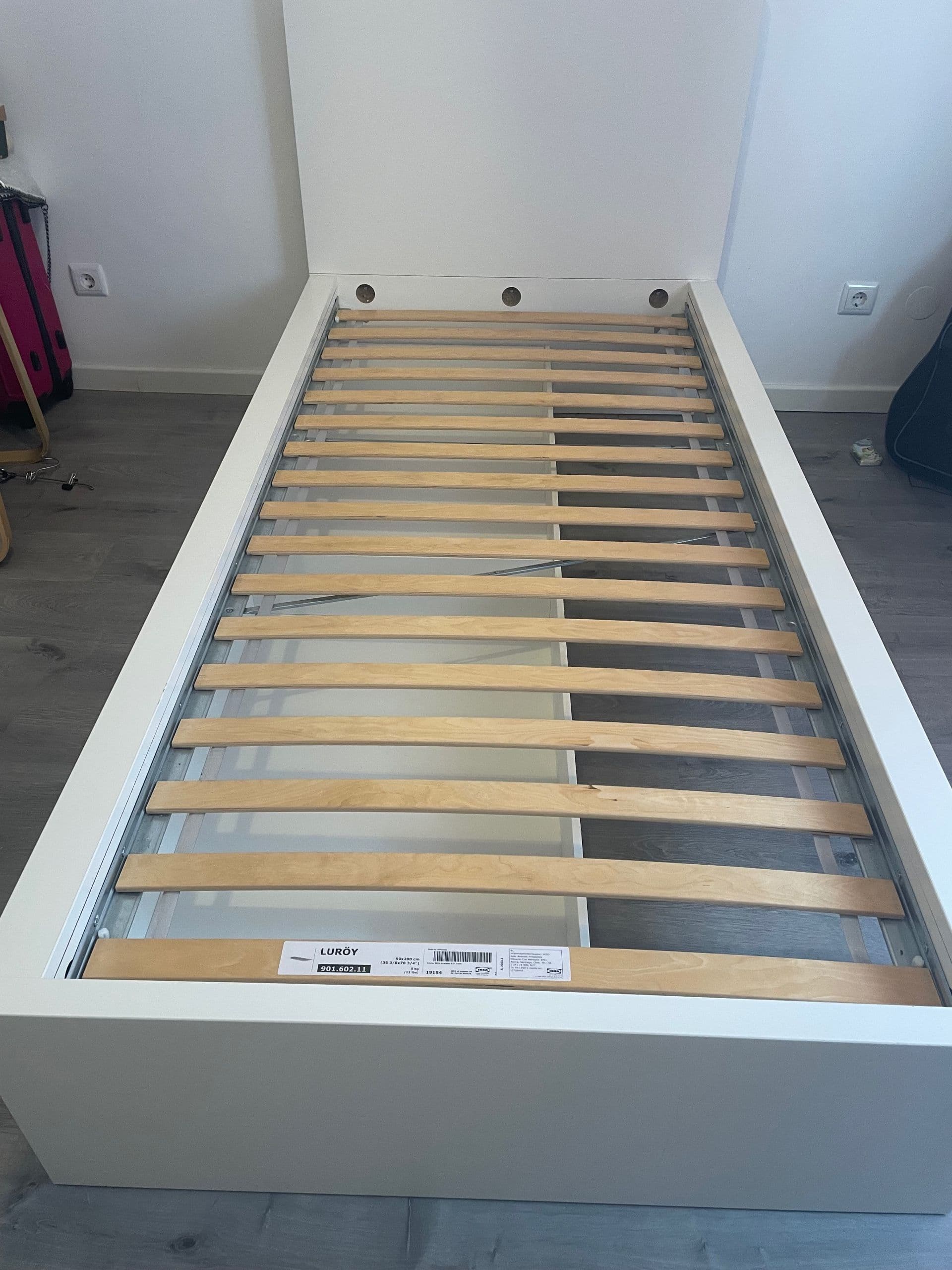 LURÖY slatted bed base, 90x200 cm