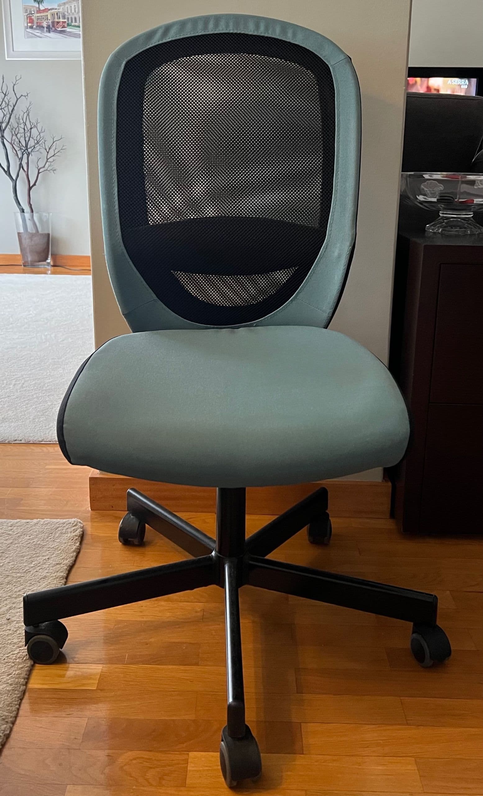 FLINTAN office chair, black