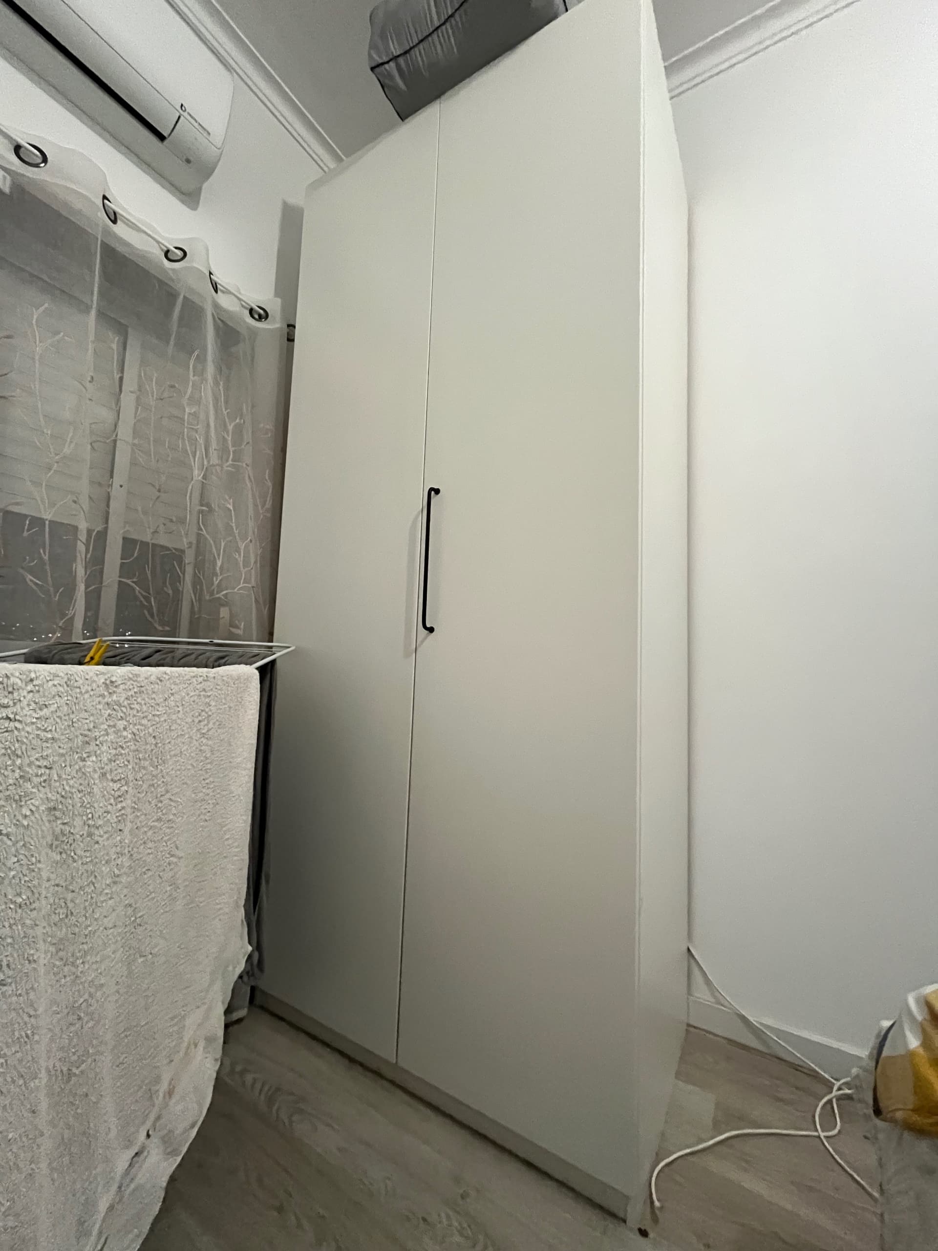 PAX wardrobe frame, white, 100x58x236 cm