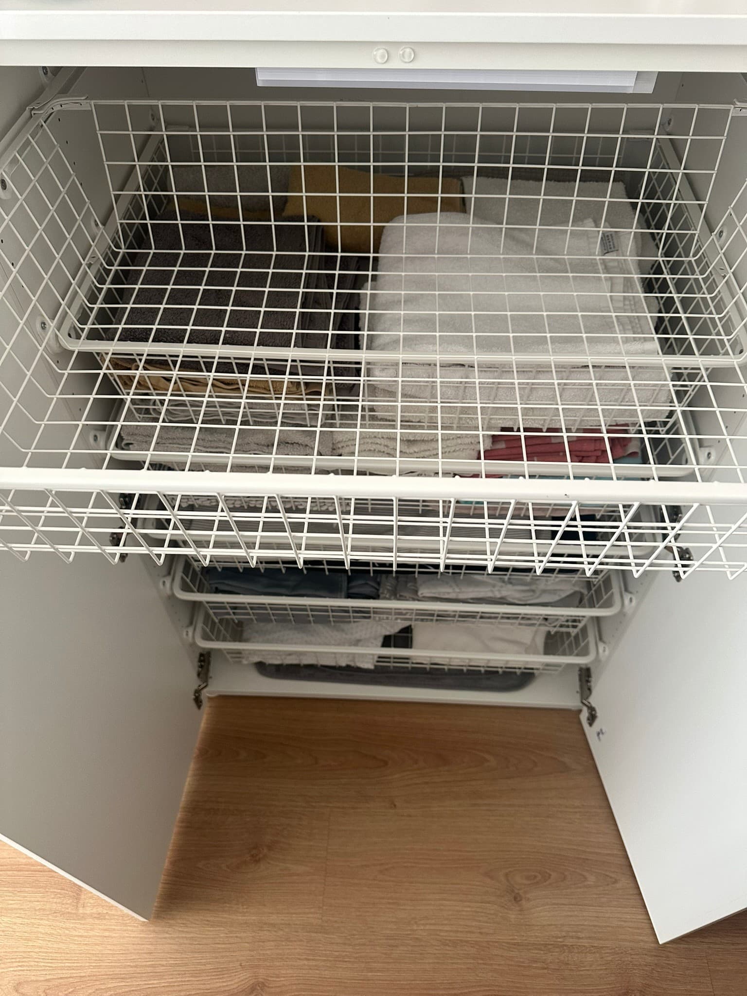 PLATSA Estrutura, branco, 80x55x120 cm