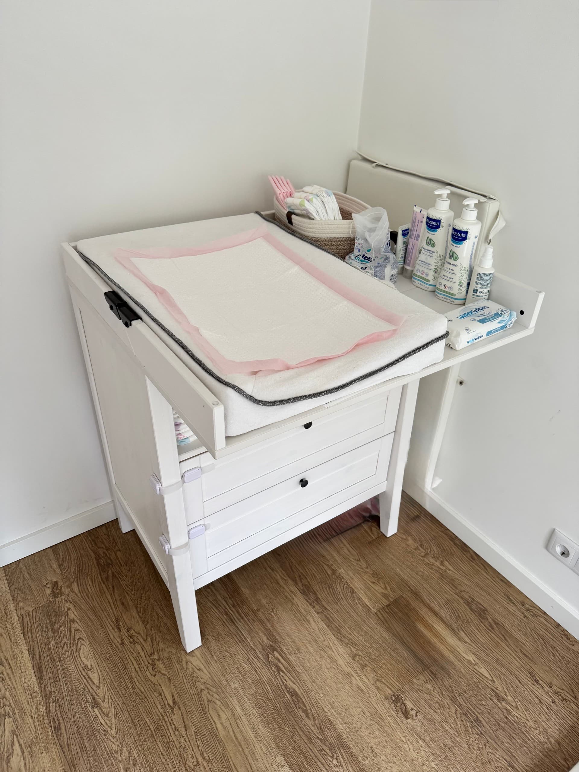 SUNDVIK trocador/cómoda, branco