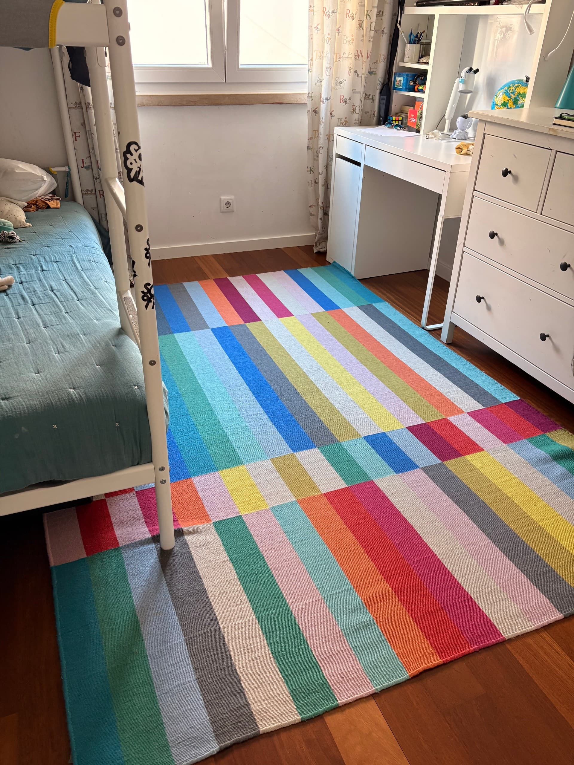 HALVED rug, flatwoven, handmade multicolour, 170x240 cm