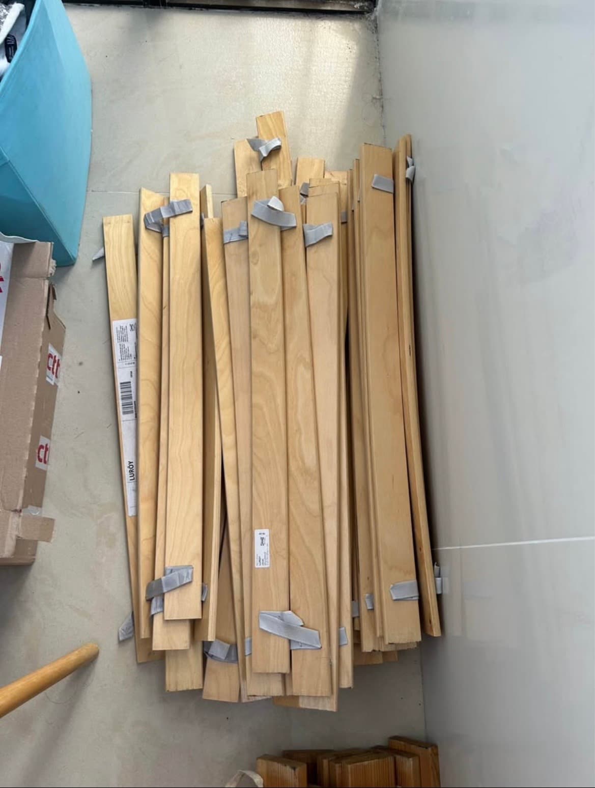 LURÖY slatted bed base, 70x200 cm