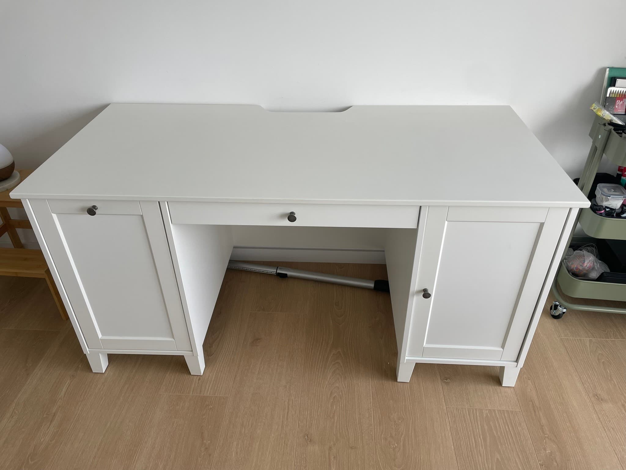 IDANÄS desk, white, 152x70 cm