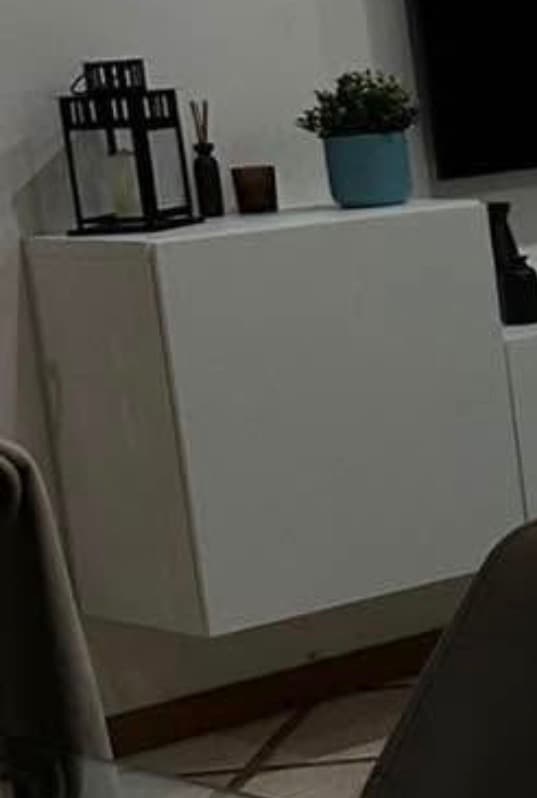 BESTÅ shelf unit with door, white/Lappviken white, 60x42x64 cm