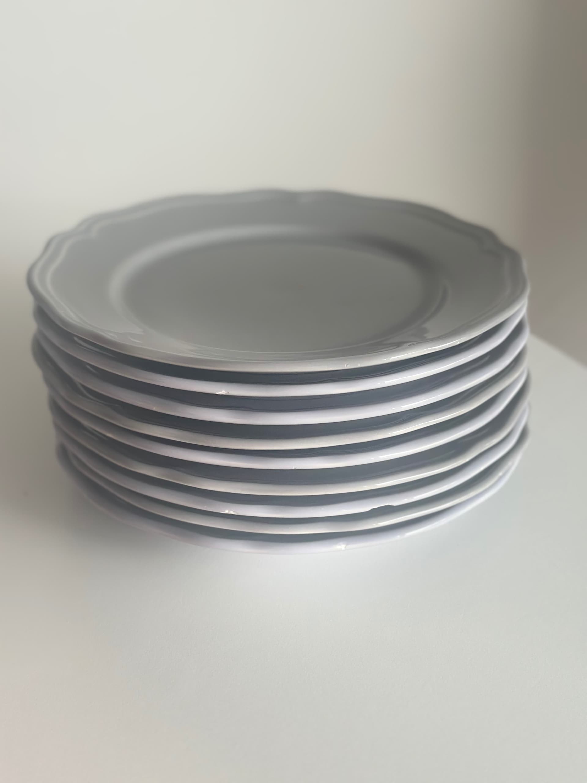 UPPLAGA side plate, white, 22 cm