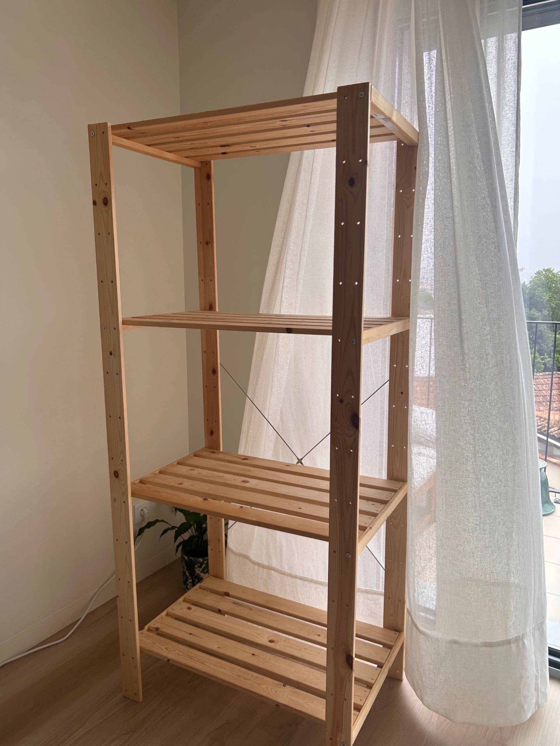 HEJNE 1 section, softwood, 78x50x171 cm