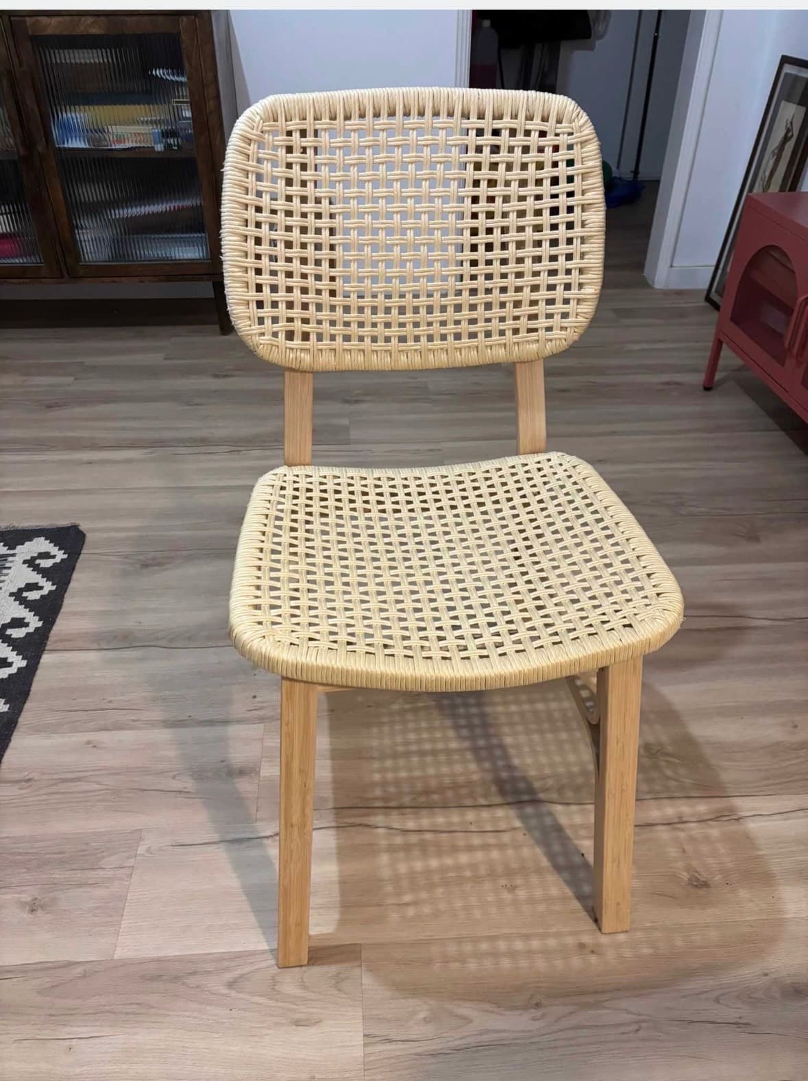 VOXLÖV chair, light bamboo