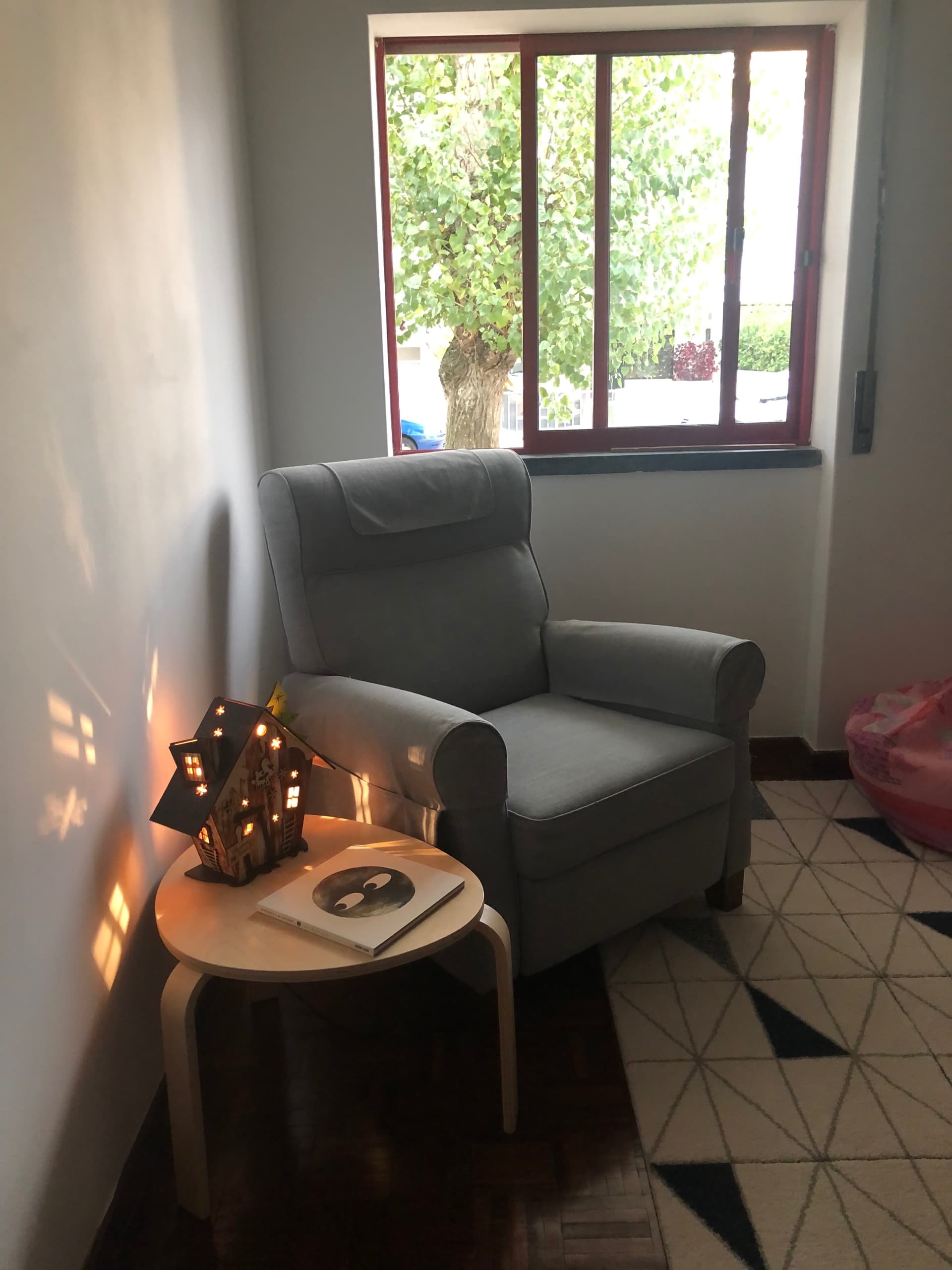 MUREN recliner, Remmarn light grey