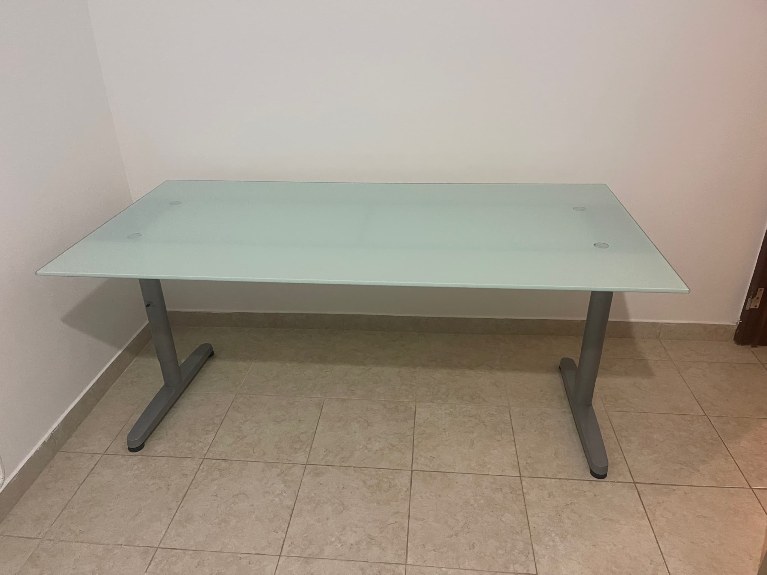 MITTZON desk, white, 160x80 cm