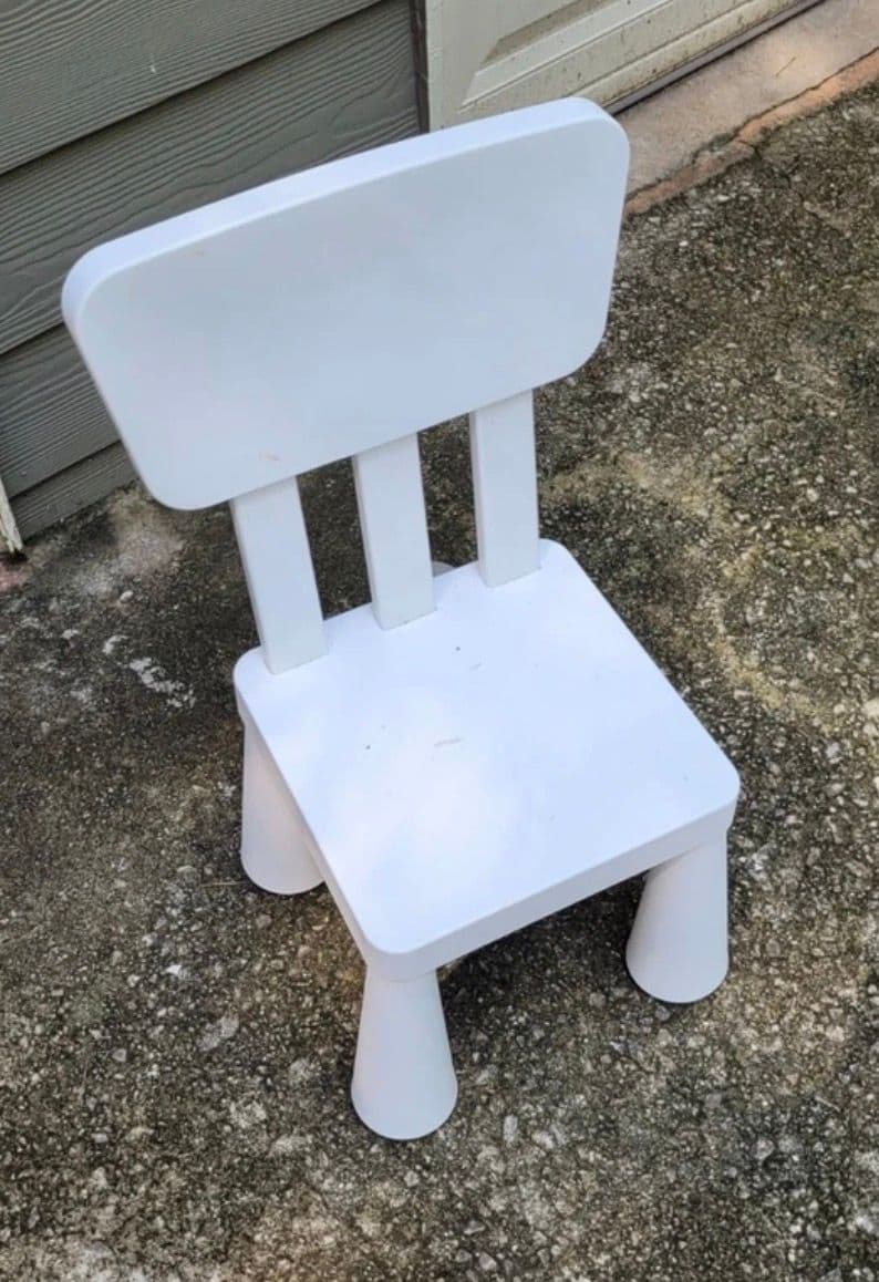 MAMMUT children's chair, in/outdoor/light blue