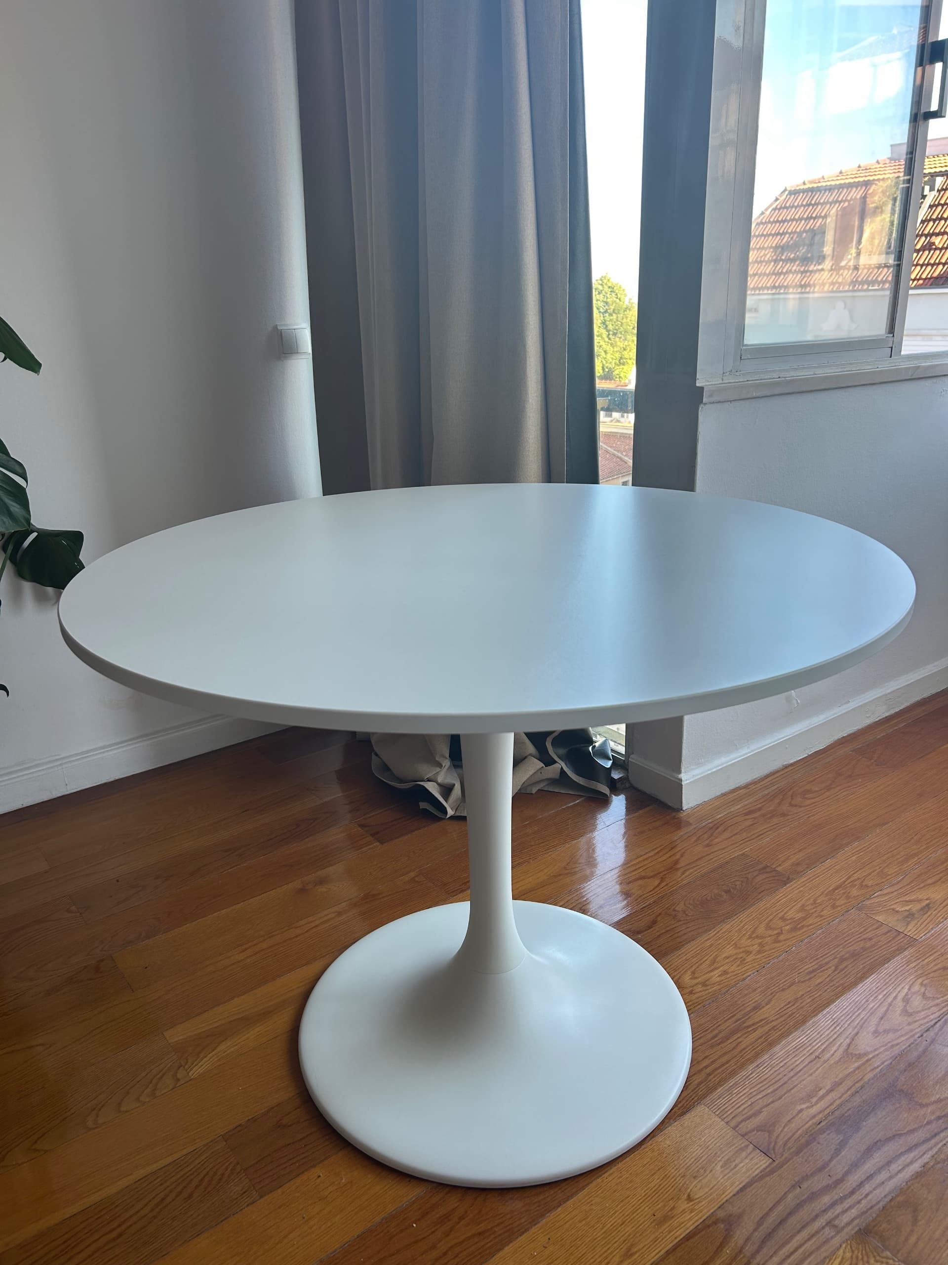 DOCKSTA - MESA table, white/white, 103 cm