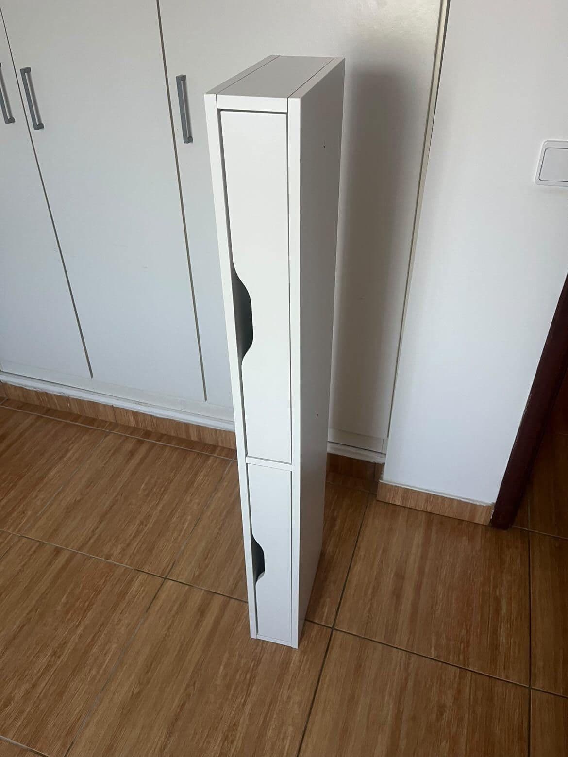 EKBY ALEX / RAMSHULT estante de parede, branco, 119x29 cm