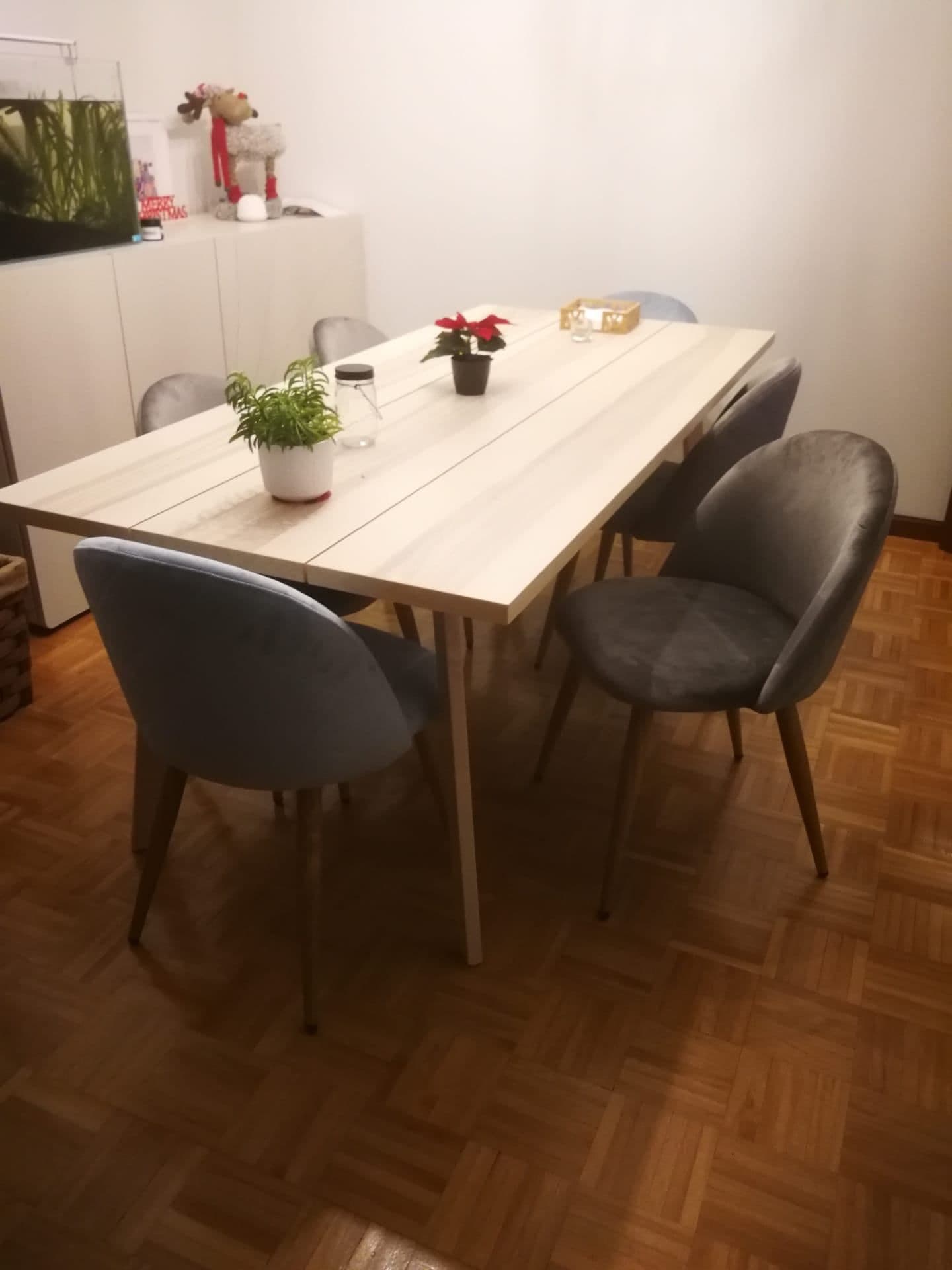 Mesas de refeição até 8 pessoas