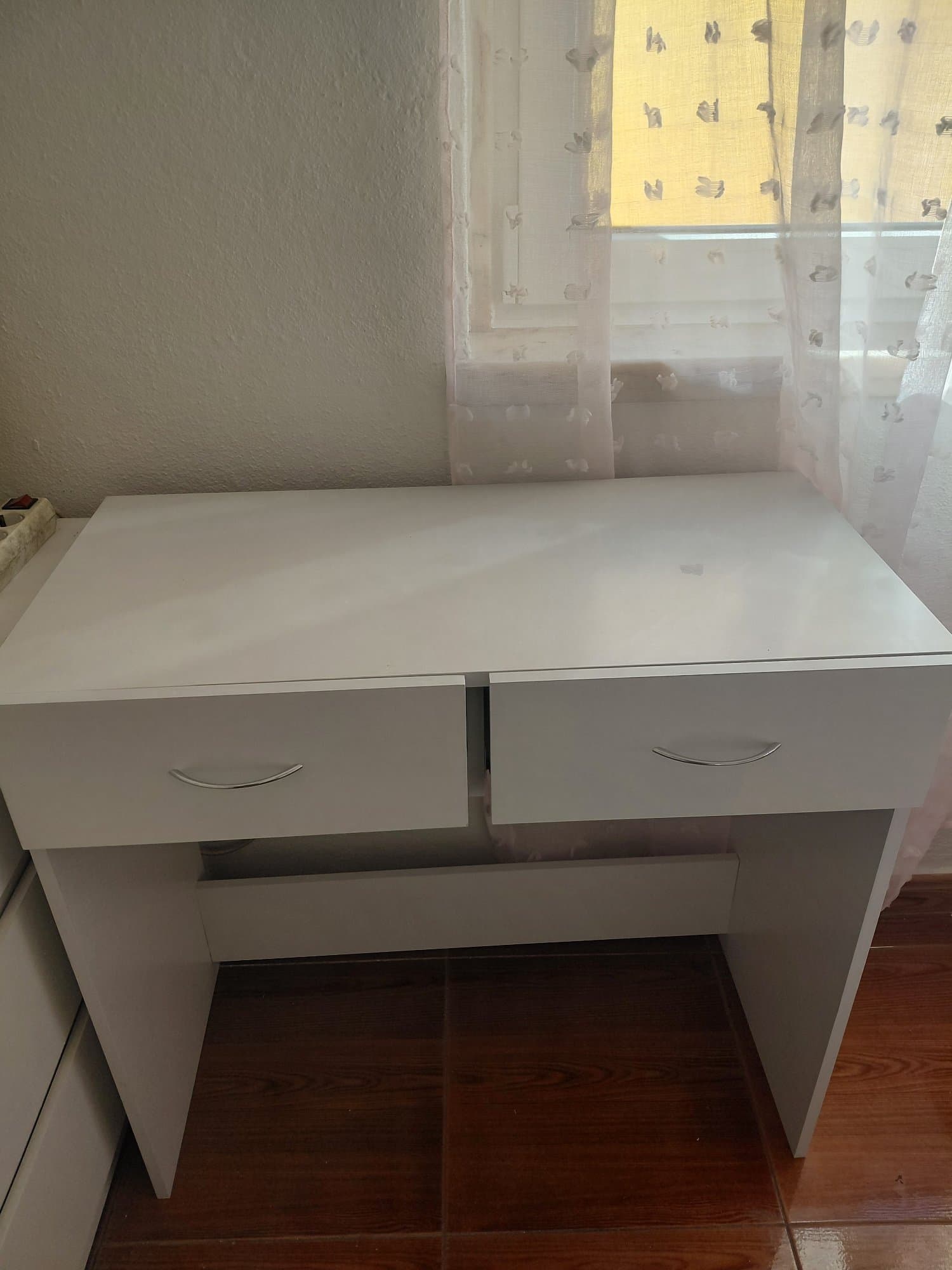 TORALD desk, white, 65x40 cm