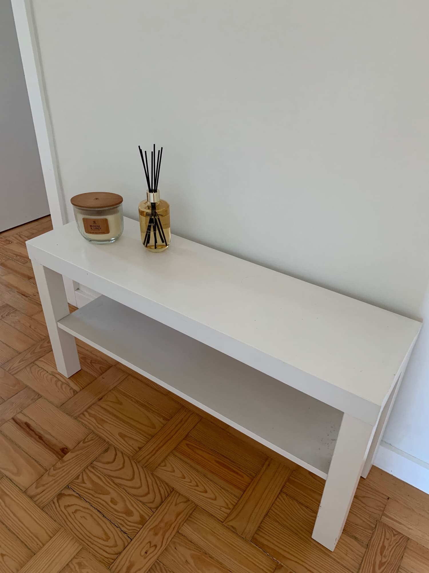 LACK TV bench, white