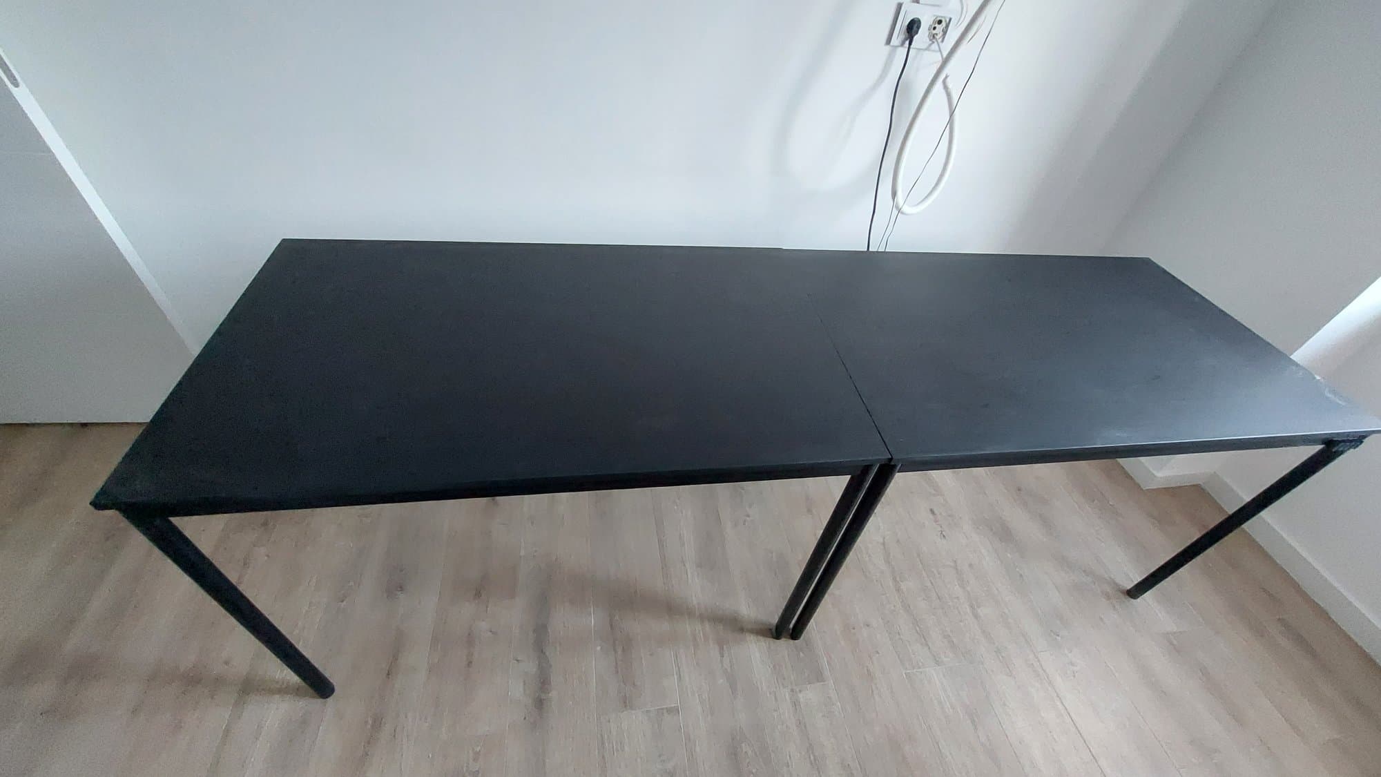 SANDSBERG table, black, 110x67 cm