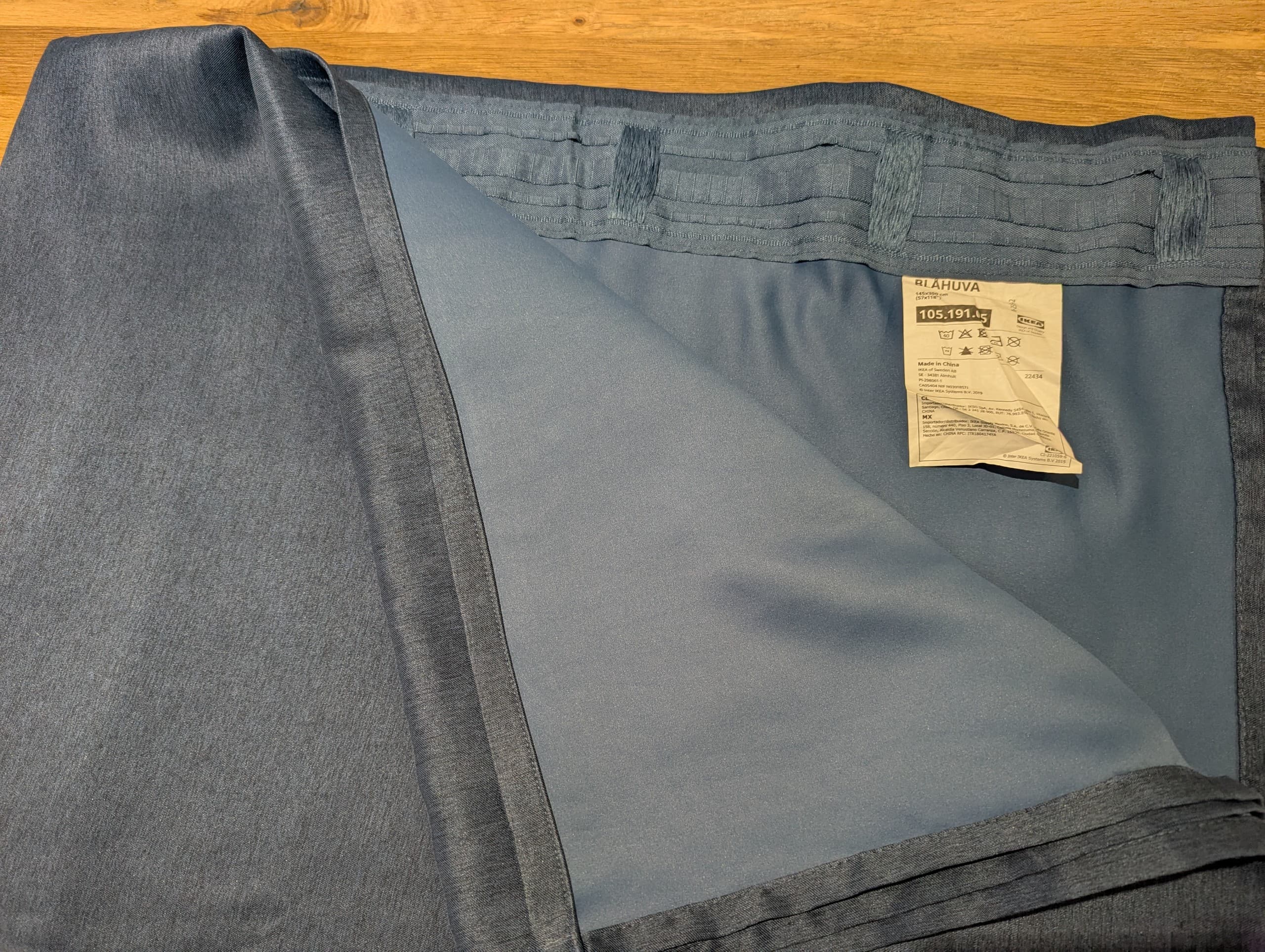 BLÅHUVA CORTINADOS