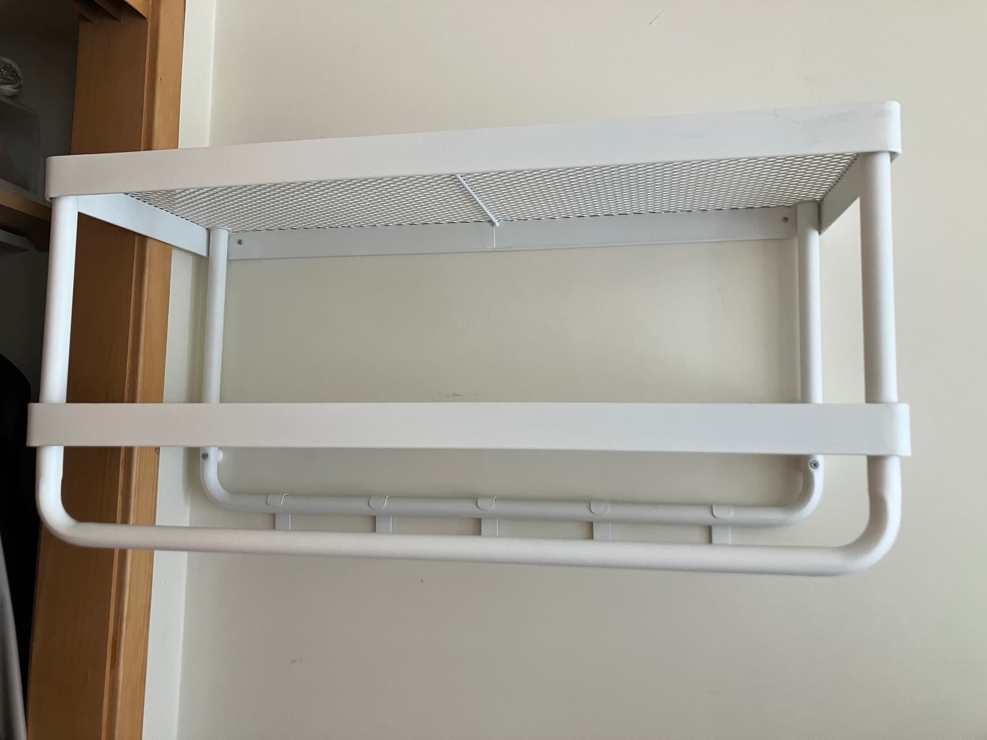 MACKAPÄR hat and coat rack, white
