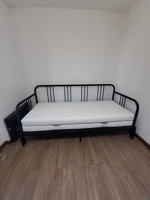 FYRESDAL day-bed with 2 mattresses