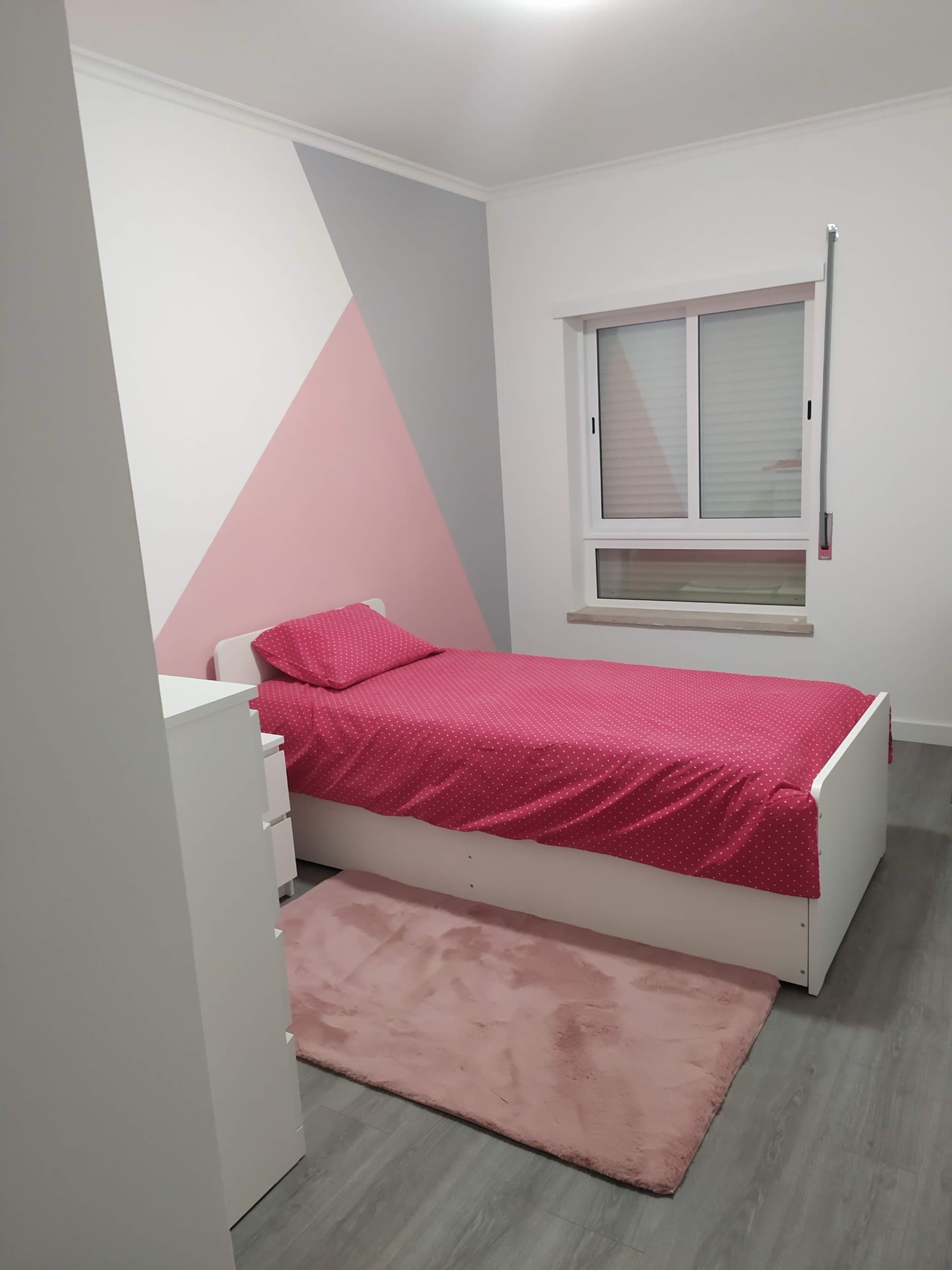 SLÄKT bed frame with underbed and storage, white, 90x200 cm