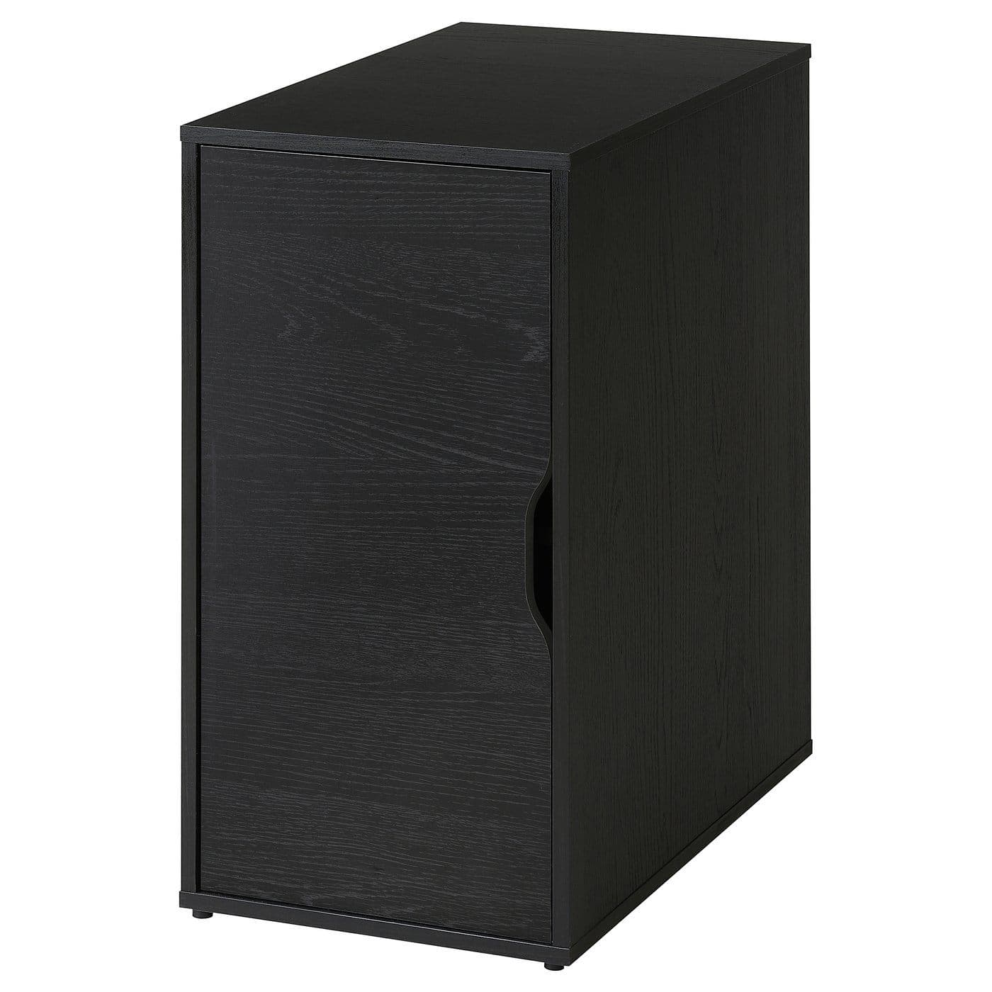 ALEX storage unit, black-brown, 36x70 cm
