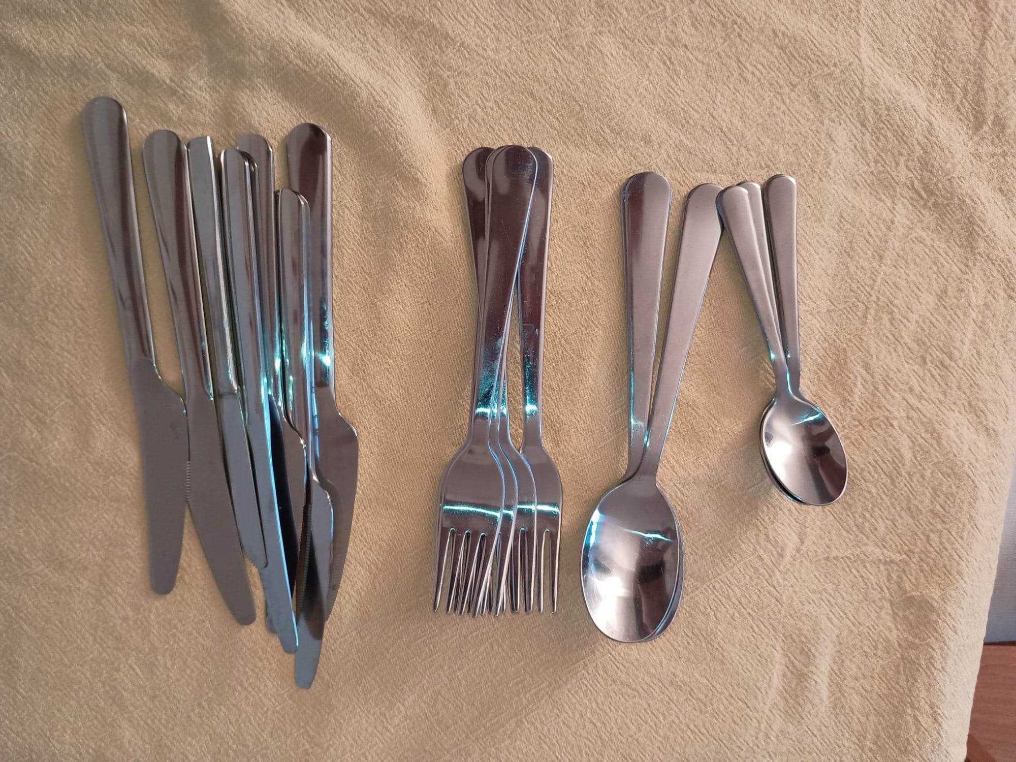 SEDLIG 24-piece cutlery set, stainless steel