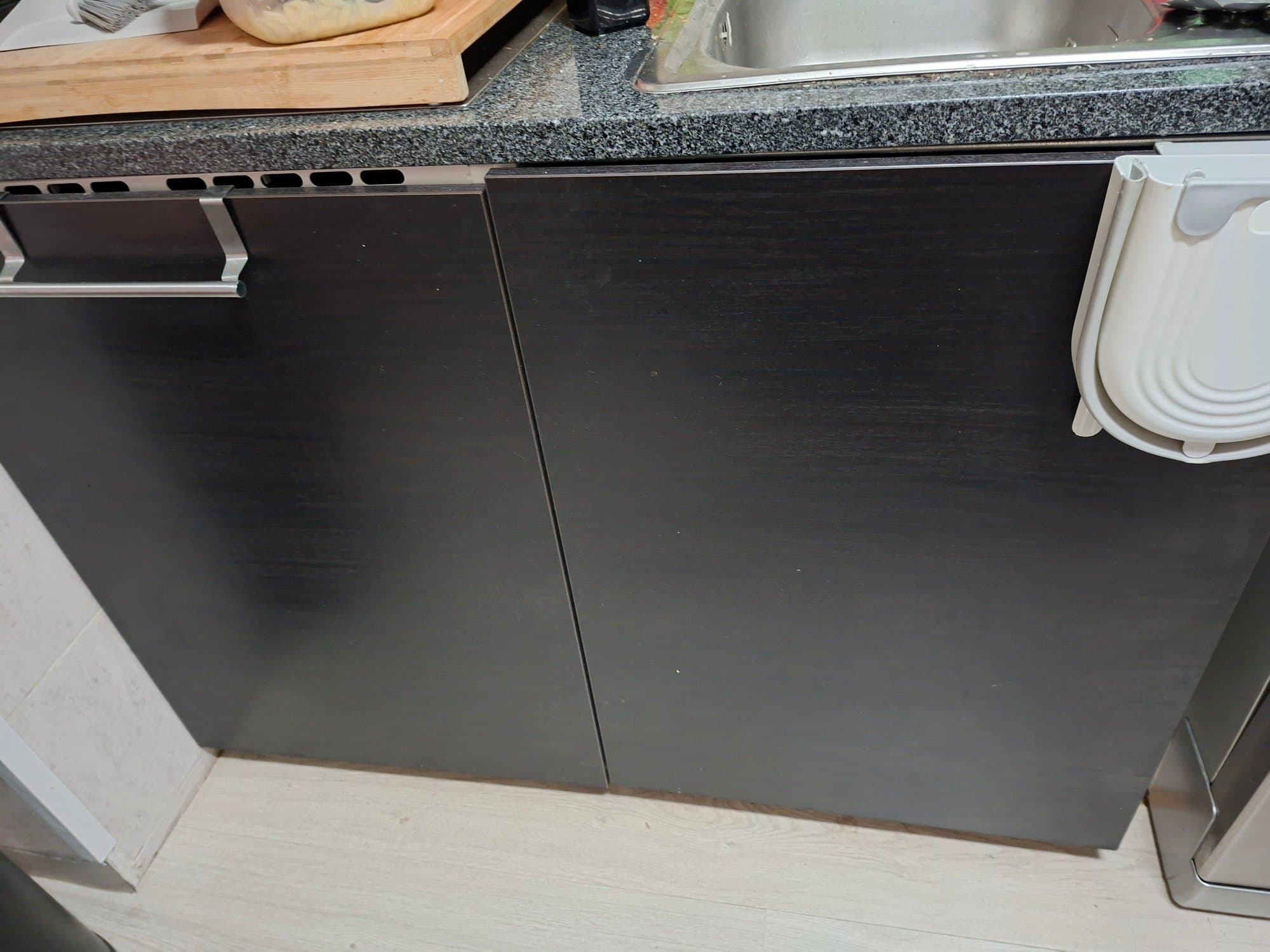 TINGSRYD door, wood effect black