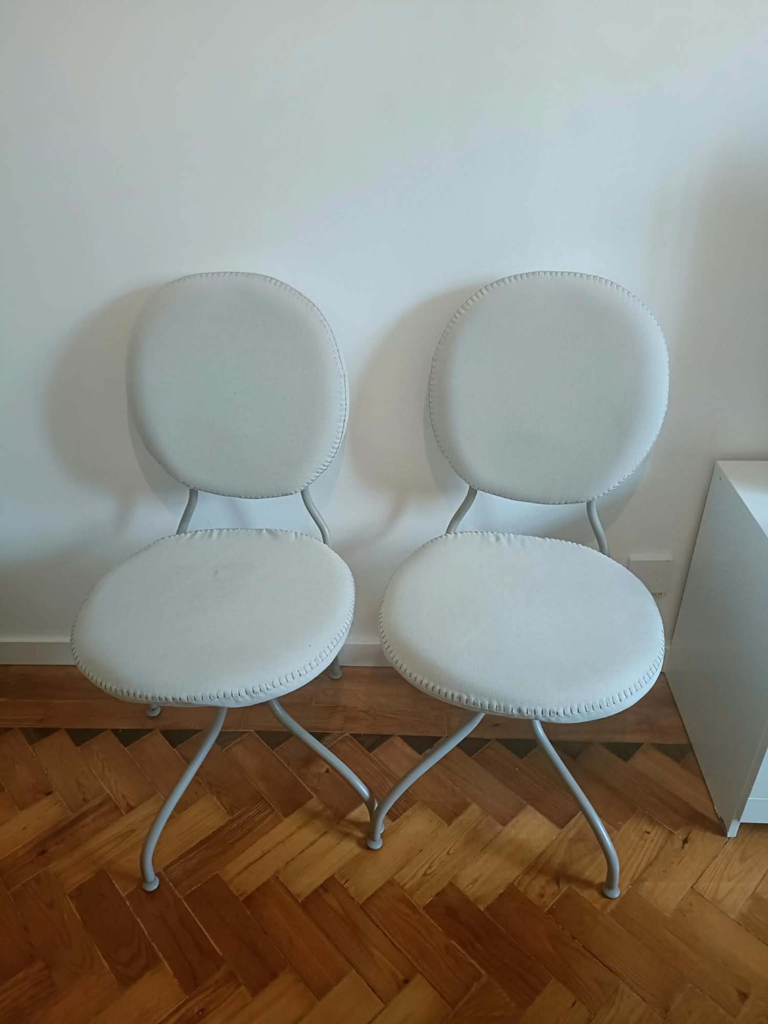 2 CADEIRAS cadeira p/escritório, Idekulla bege