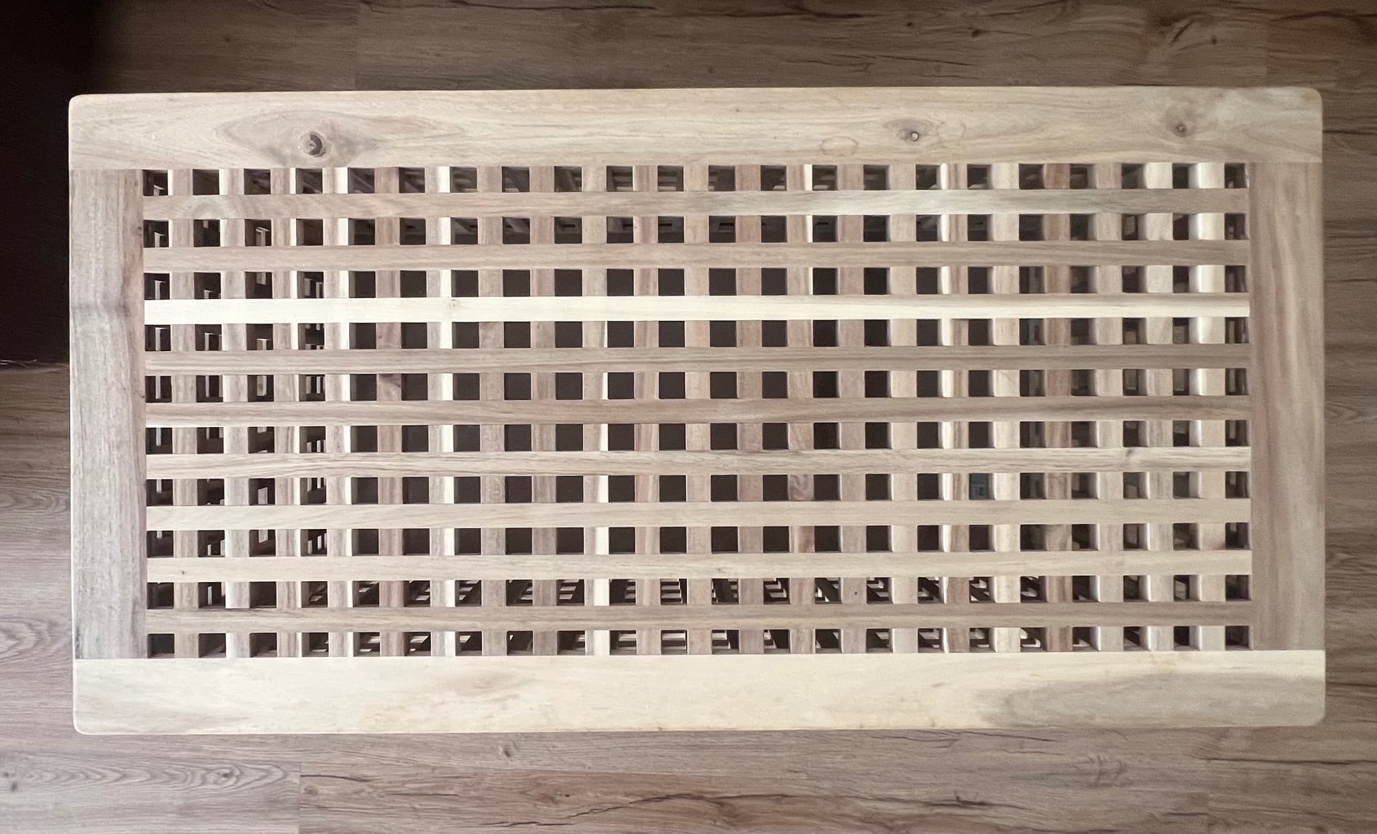 HOL storage table, acacia, 98x50 cm