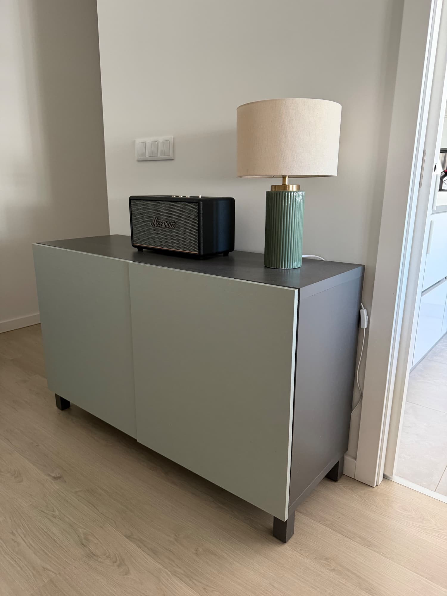 BESTÅ storage combination with doors