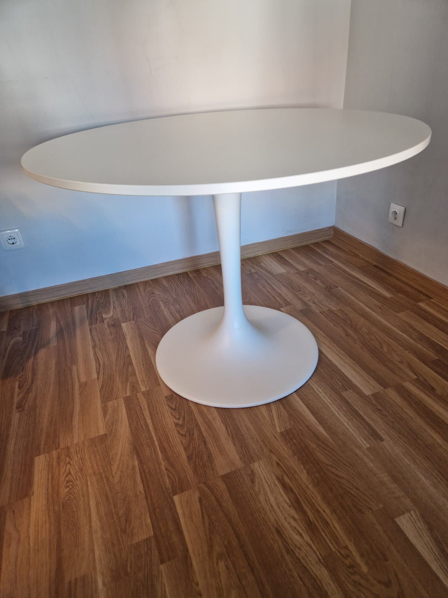 DOCKSTA table, white/white, 103 cm