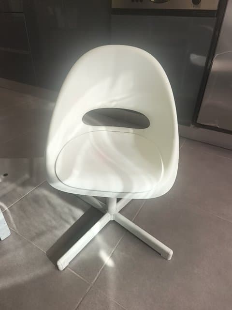 LOBERGET / SIBBEN children's desk chair, white