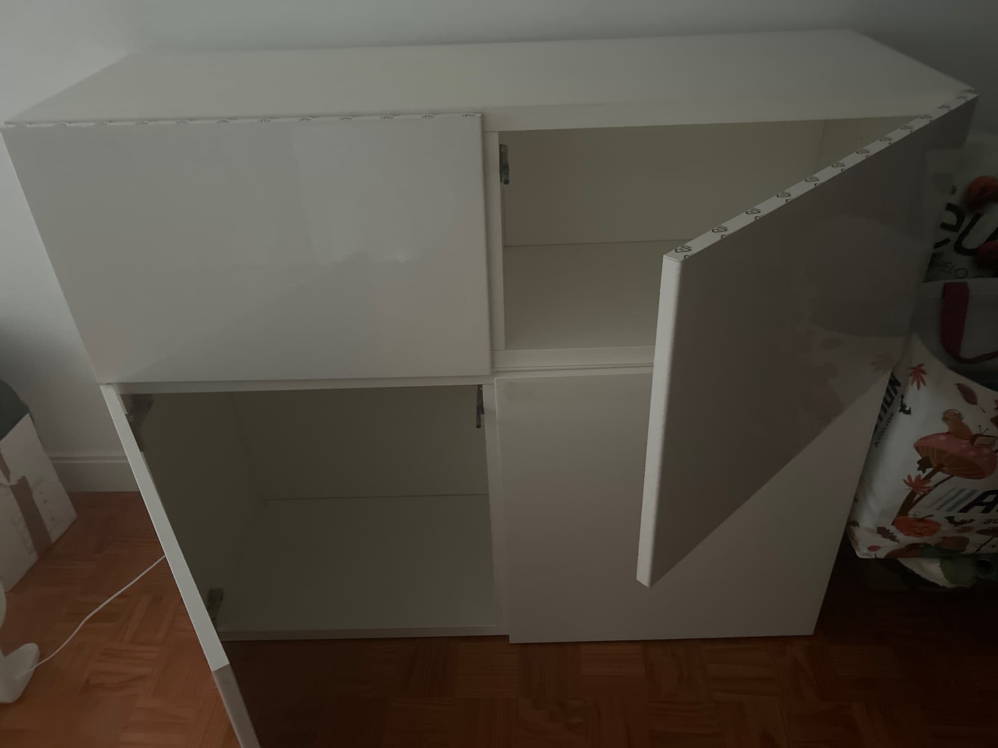 BESTÅ storage combination w doors/drawers