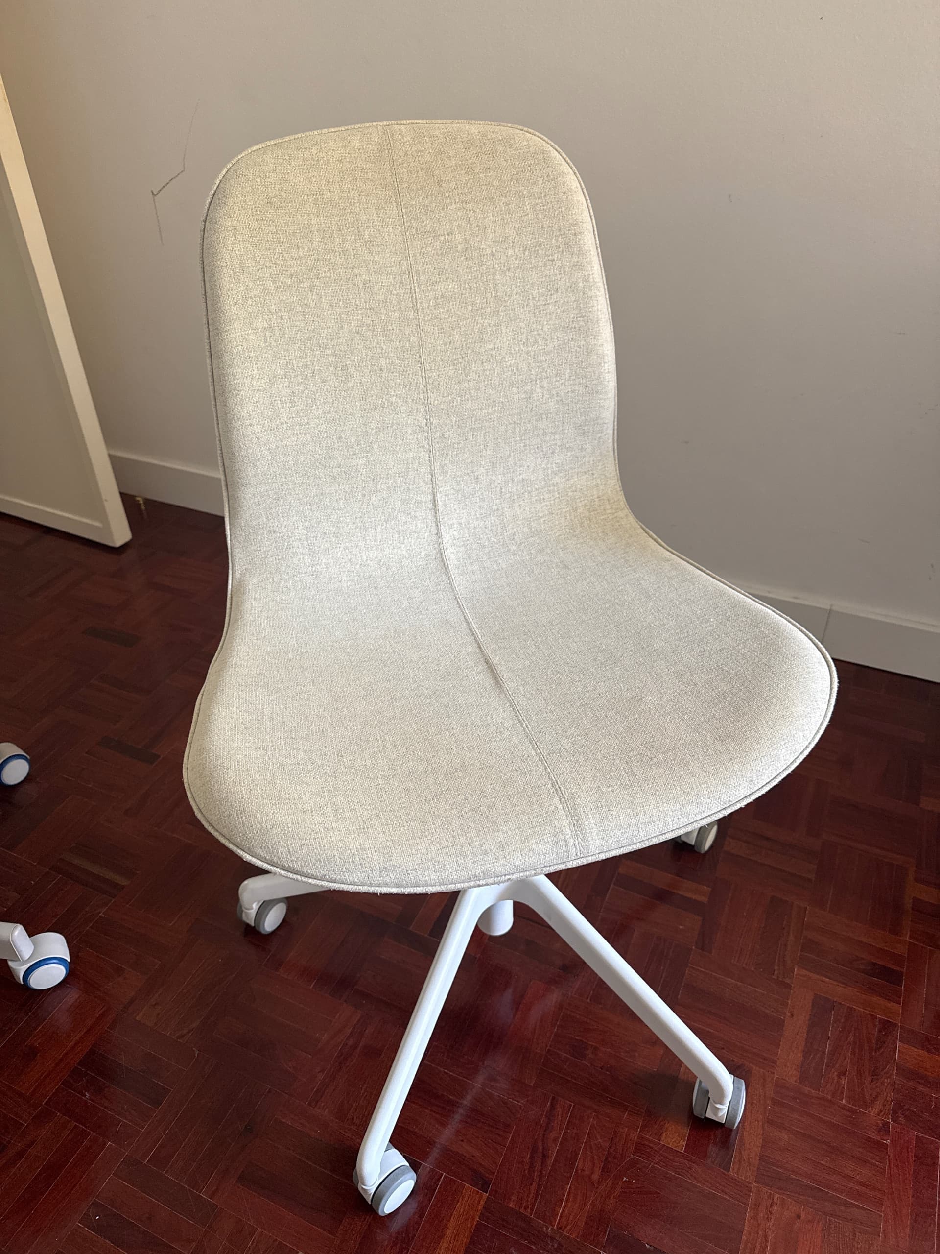 LÅNGFJÄLL conference chair, Gunnared beige/white
