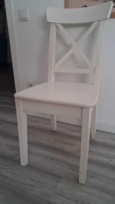 4 CADEIRAS ROSENTORP chair, white