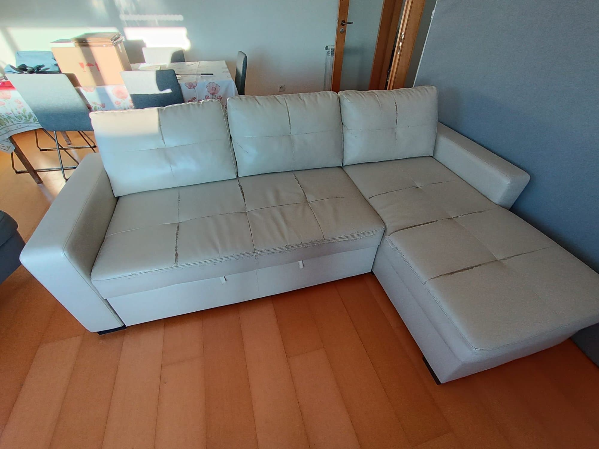 RAGUNDA corner sofa-bed with storage, Bomstad black