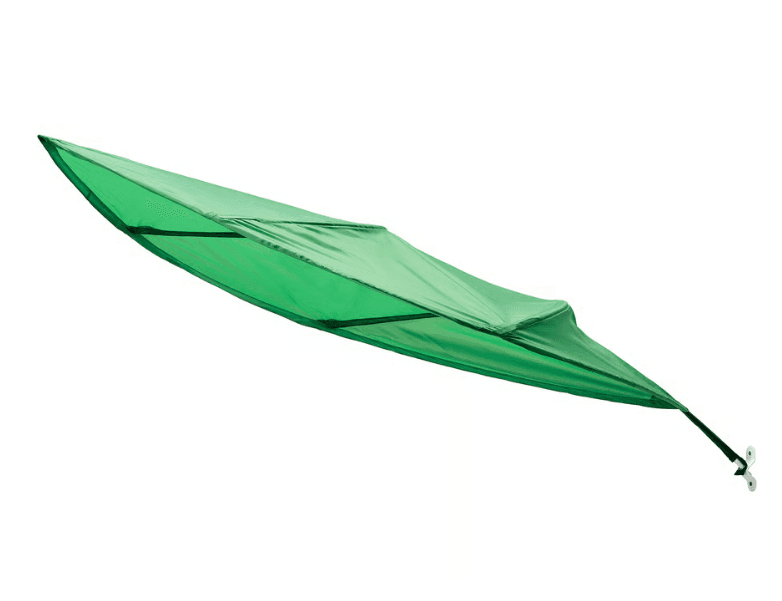 LÖVA bed canopy, leaf/green