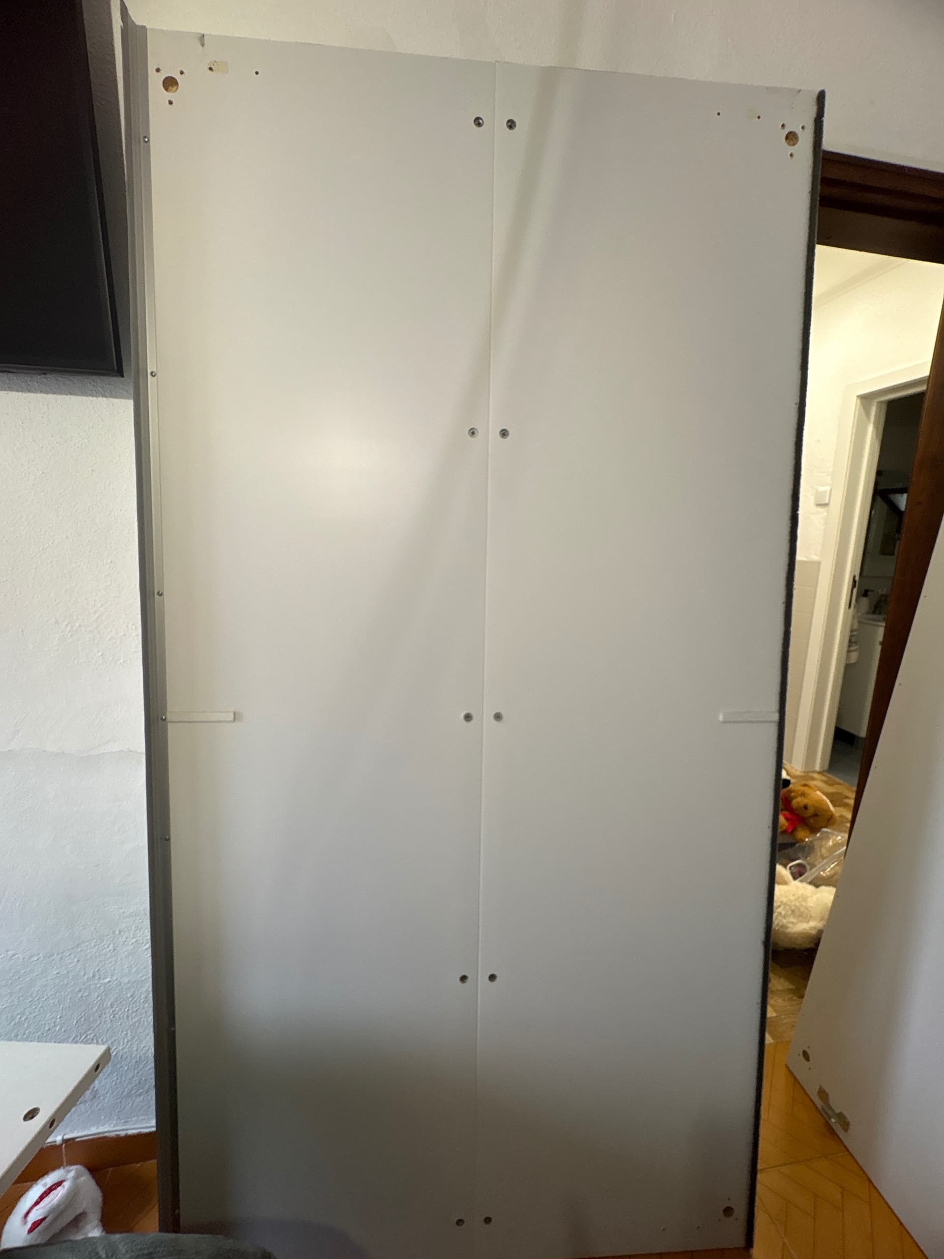 GRIMO pair of sliding doors, white, 200x201 cm