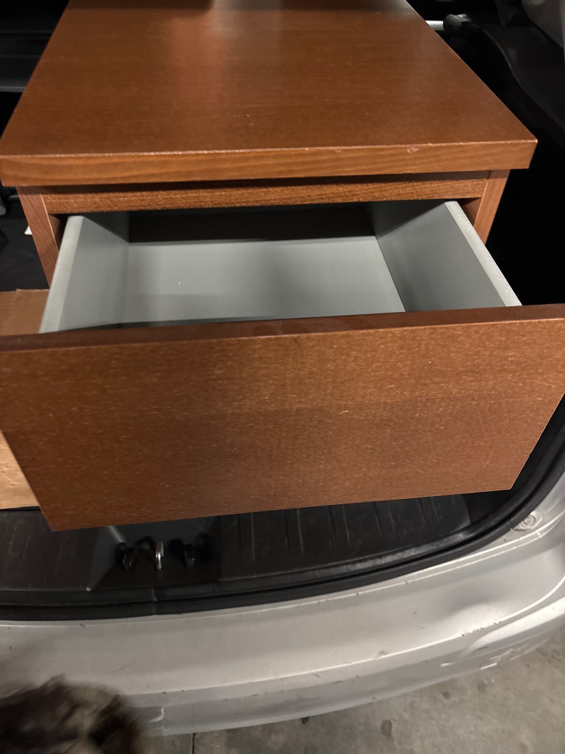 MALM Chest of 2 drawers, black-brown, 40x55 cm