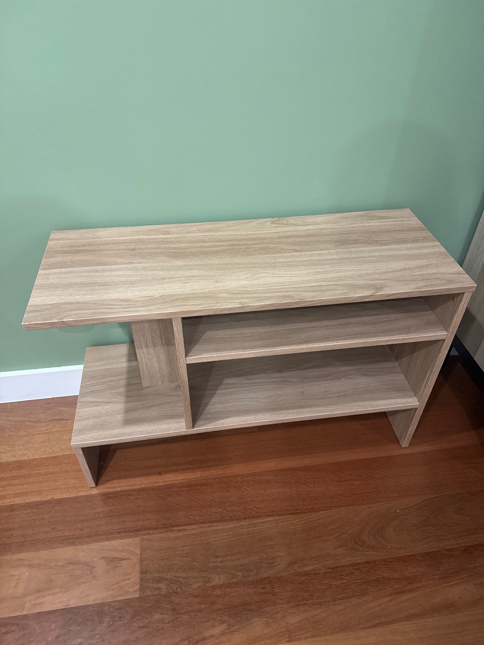 HOLMERUD side table, oak effect, 80x31 cm