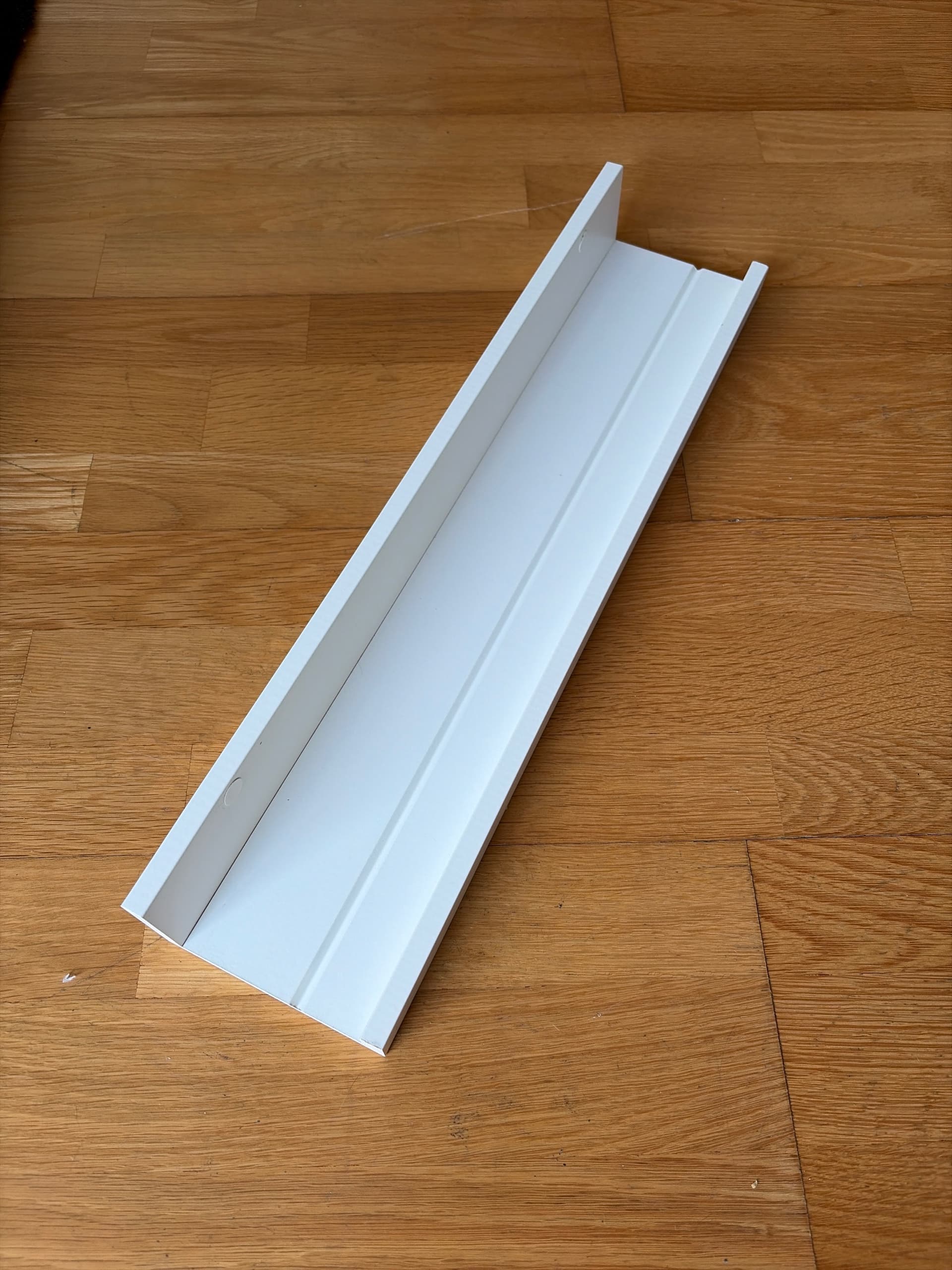 MOSSLANDA Picture ledge, white, 55 cm
